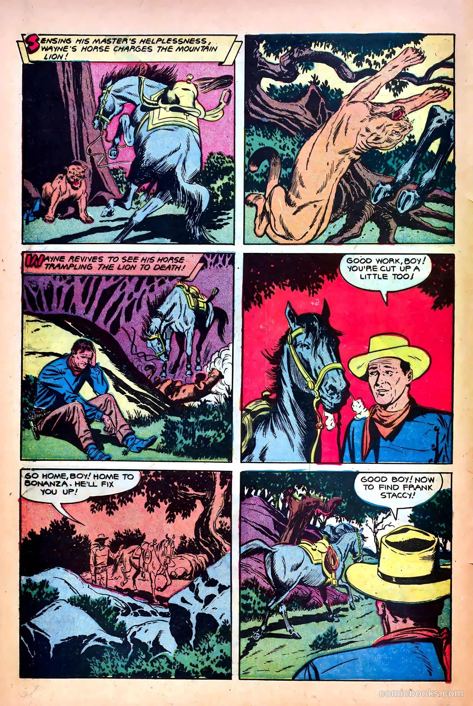 John Wayne Adventure Comics #13 — page 6 of 36