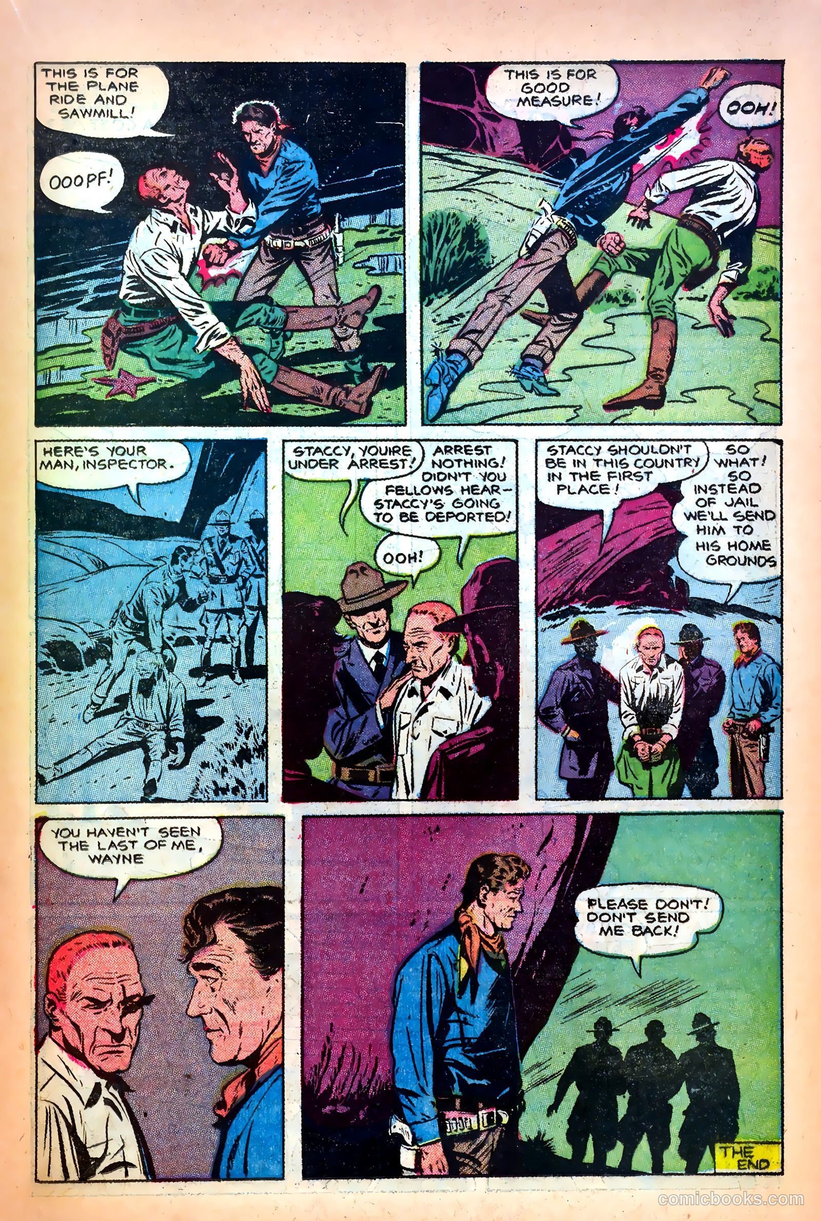 John Wayne Adventure Comics #13 — page 23 of 36