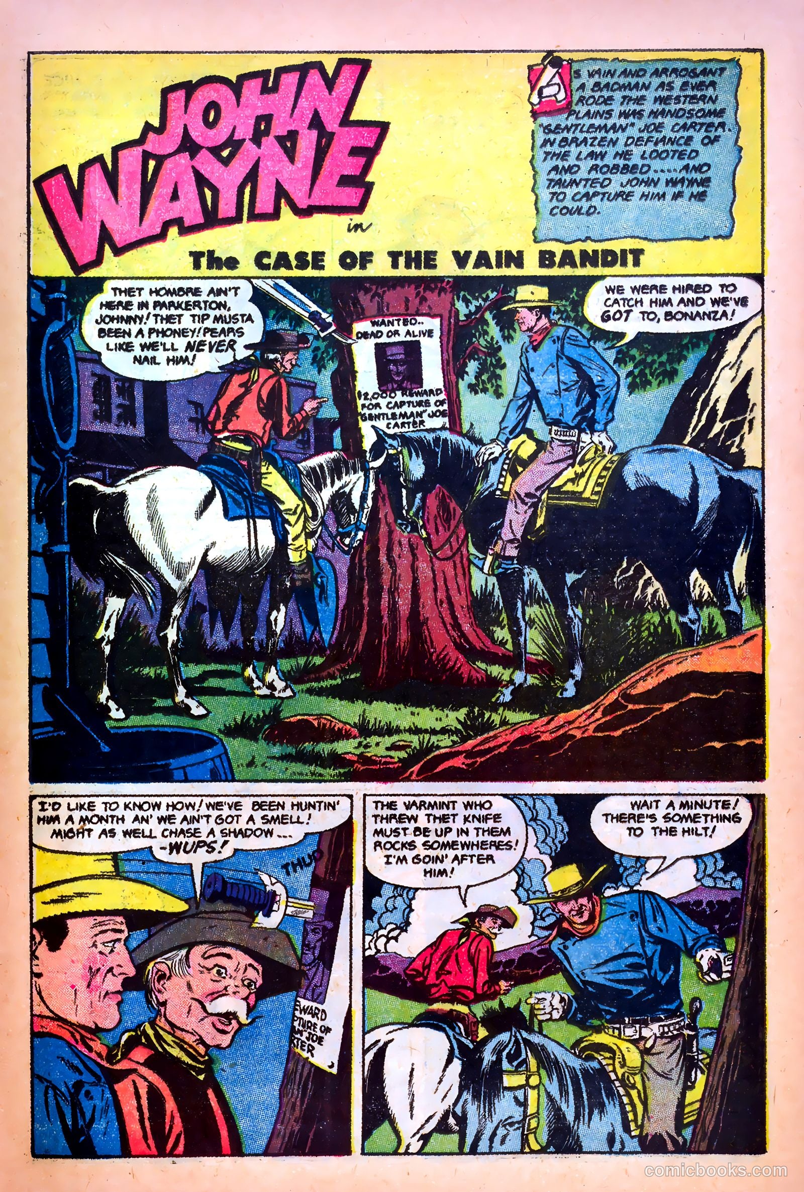 John Wayne Adventure Comics #13 — page 25 of 36