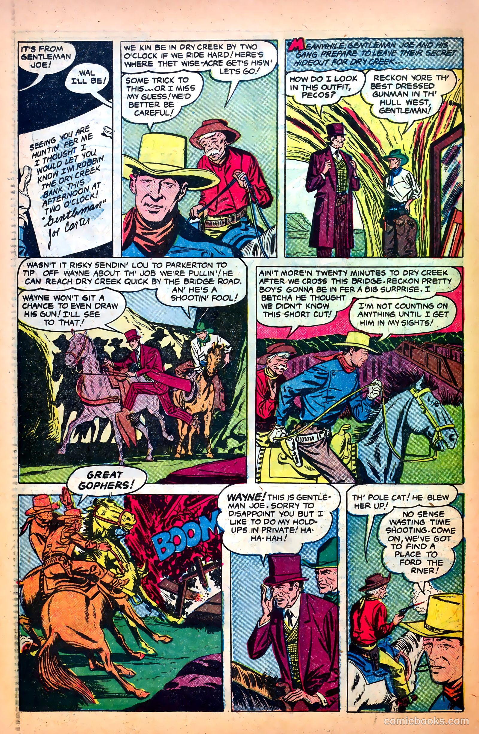 John Wayne Adventure Comics #13 — page 26 of 36