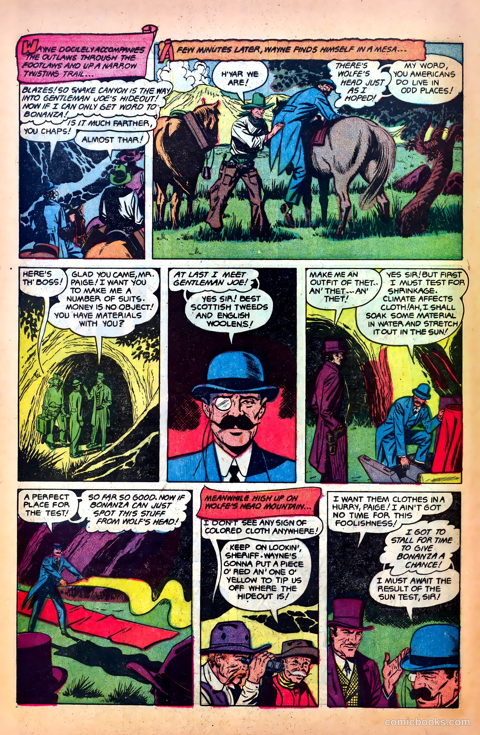 John Wayne Adventure Comics #13 — page 30 of 36