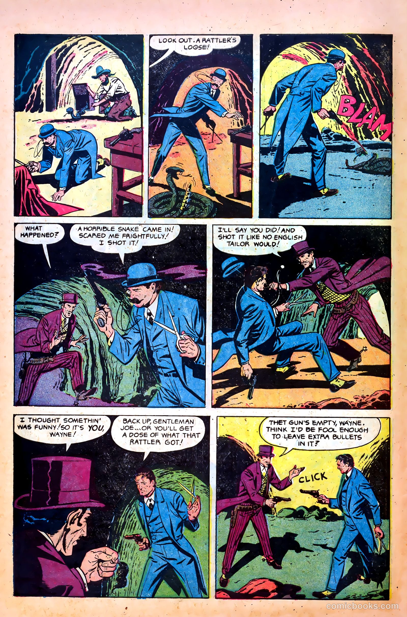 John Wayne Adventure Comics #13 — page 32 of 36