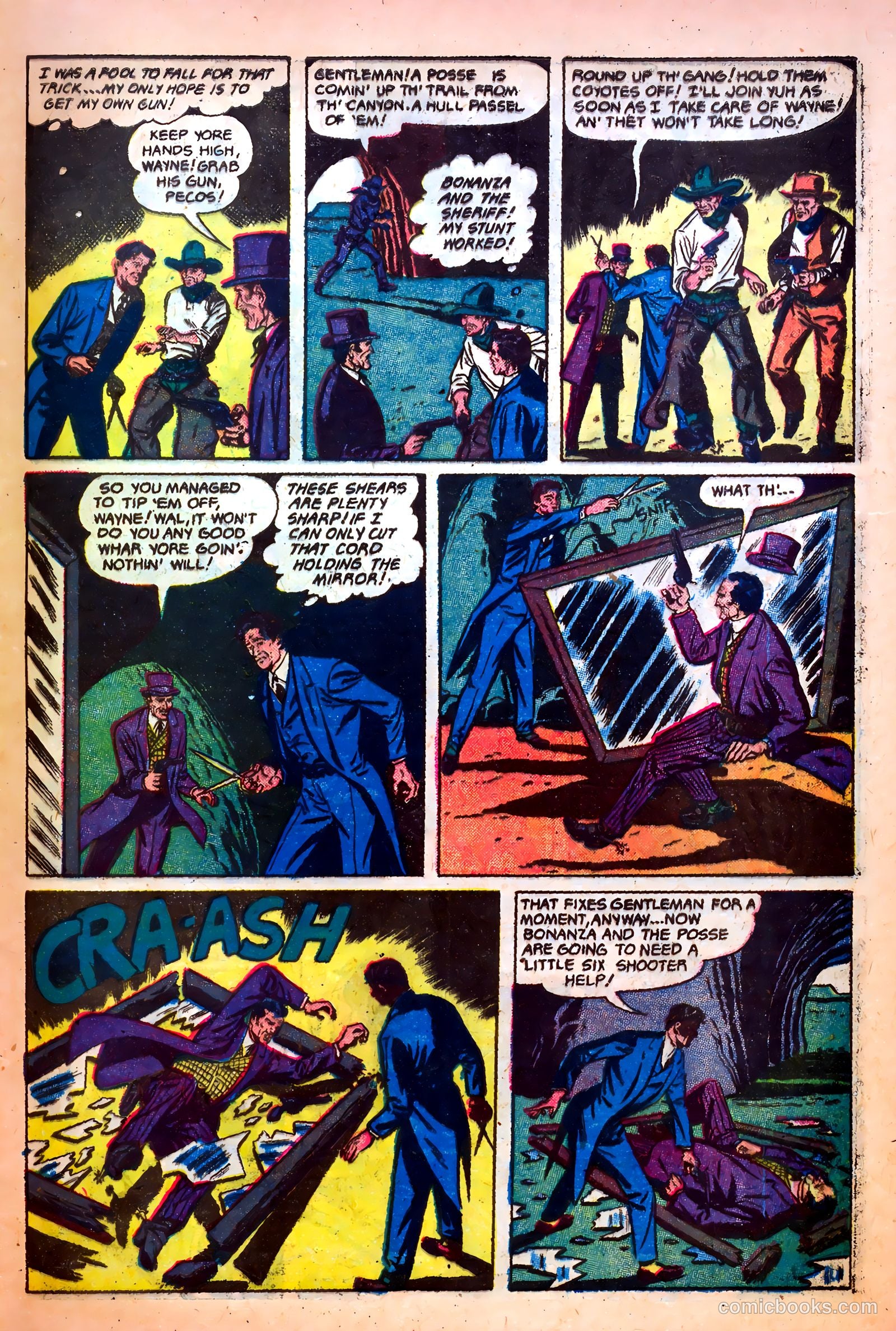John Wayne Adventure Comics #13 — page 33 of 36