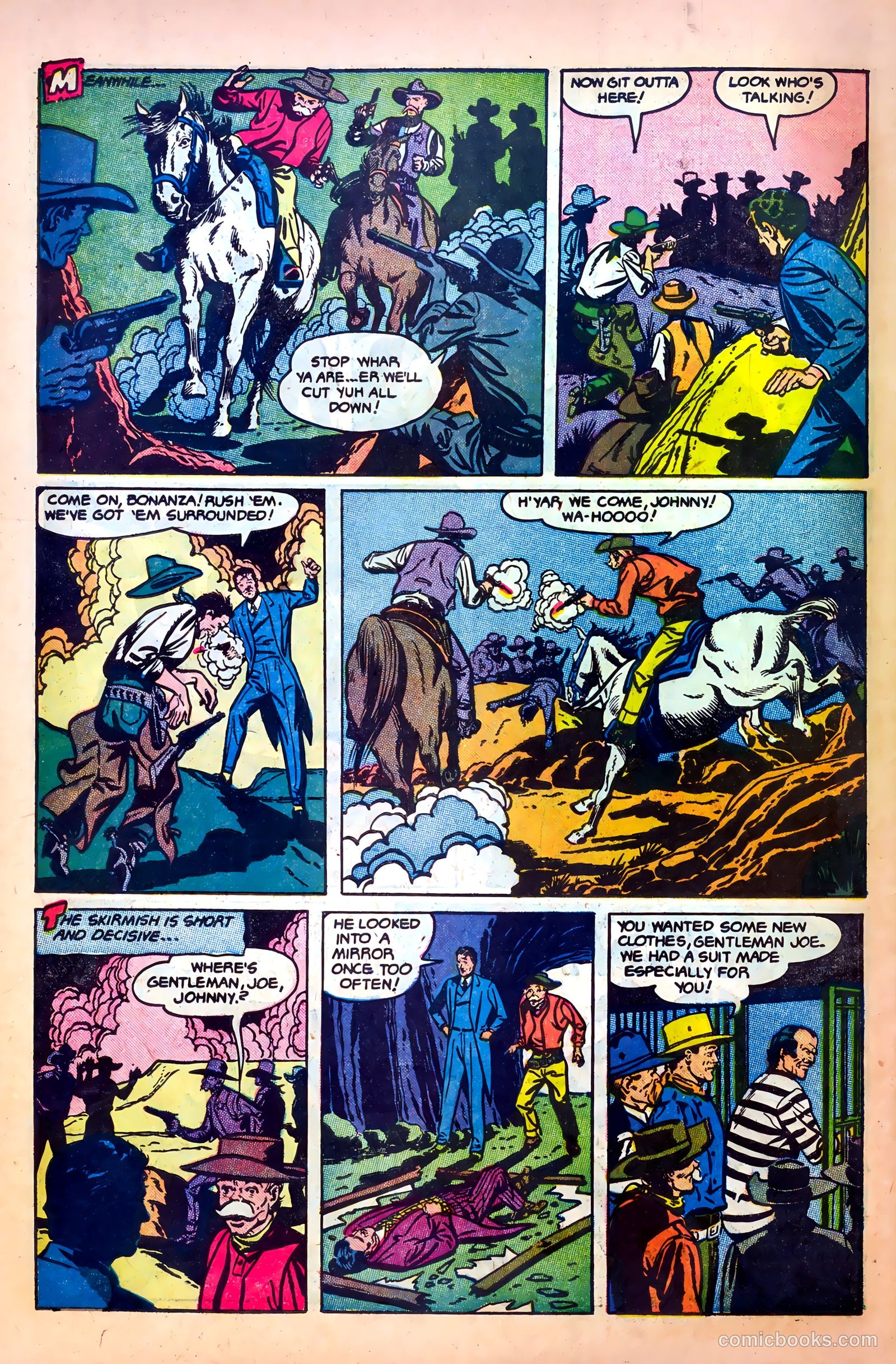 John Wayne Adventure Comics #13 — page 34 of 36