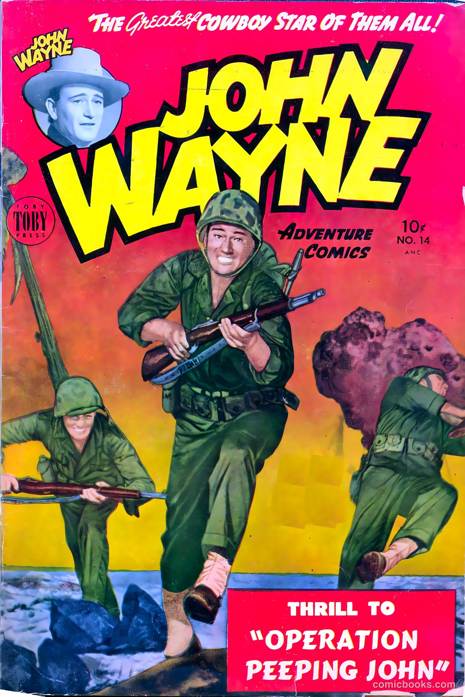 John Wayne Adventure Comics #14 — page 1 of 36