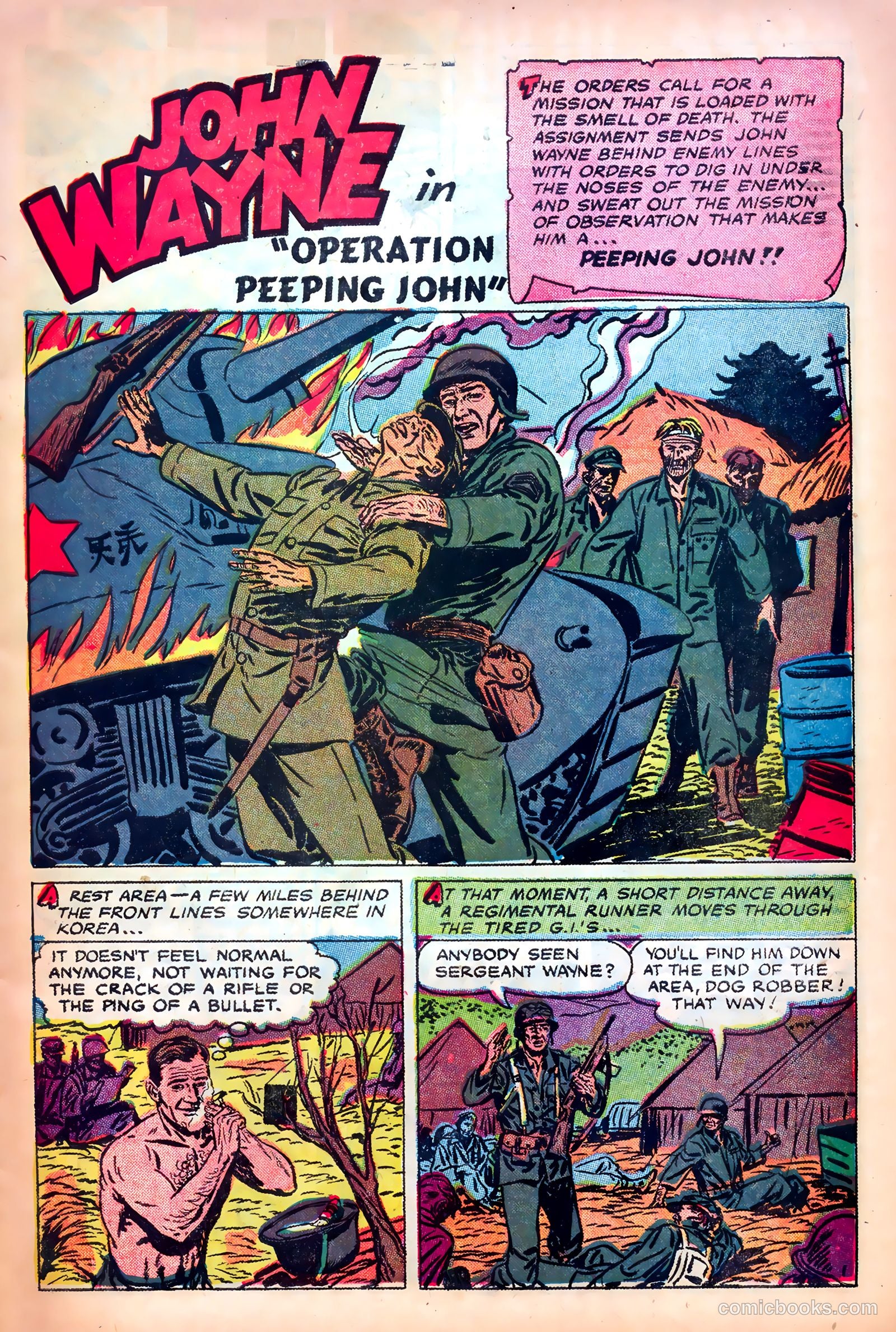 John Wayne Adventure Comics #14 — page 3 of 36