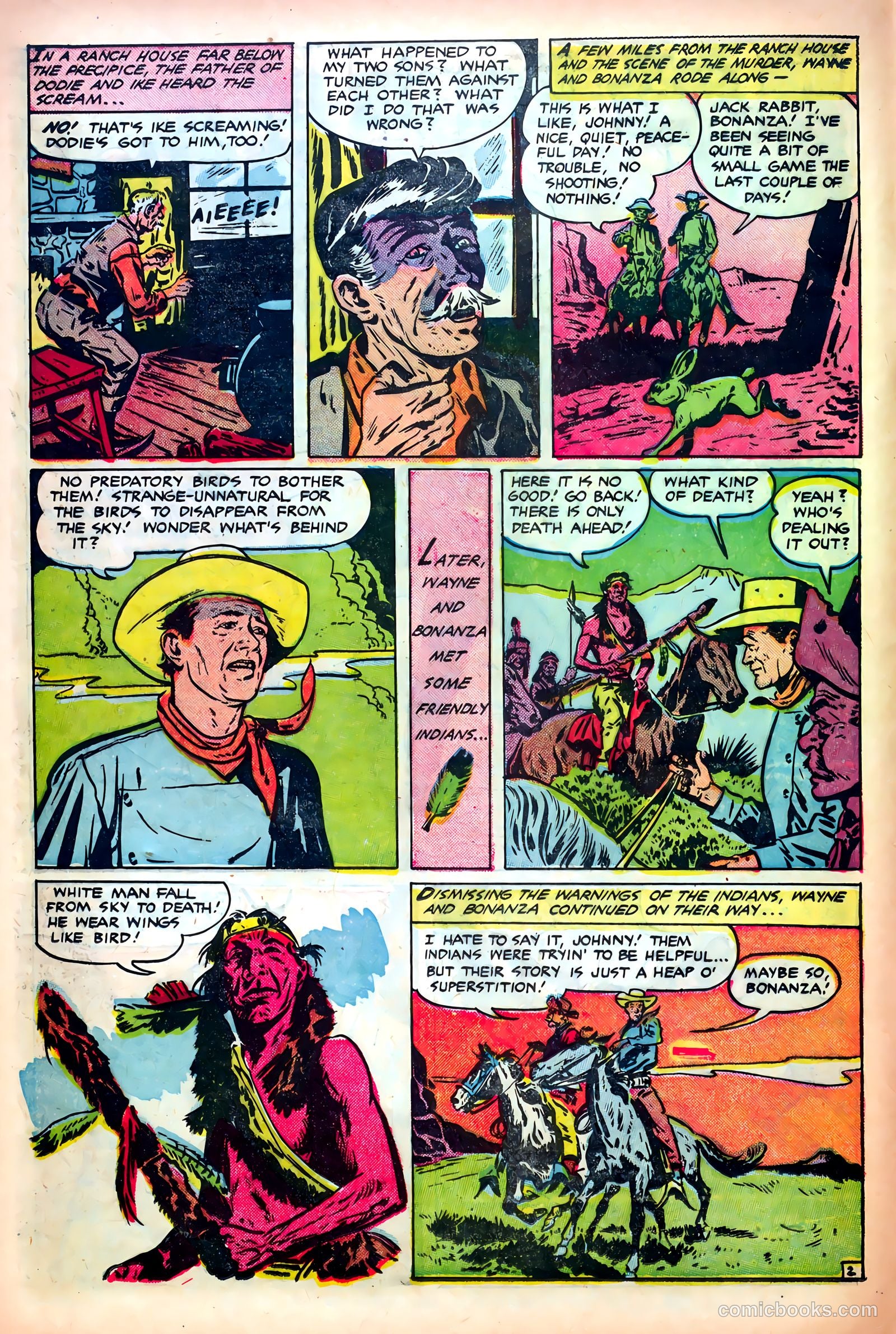 John Wayne Adventure Comics #14 — page 14 of 36