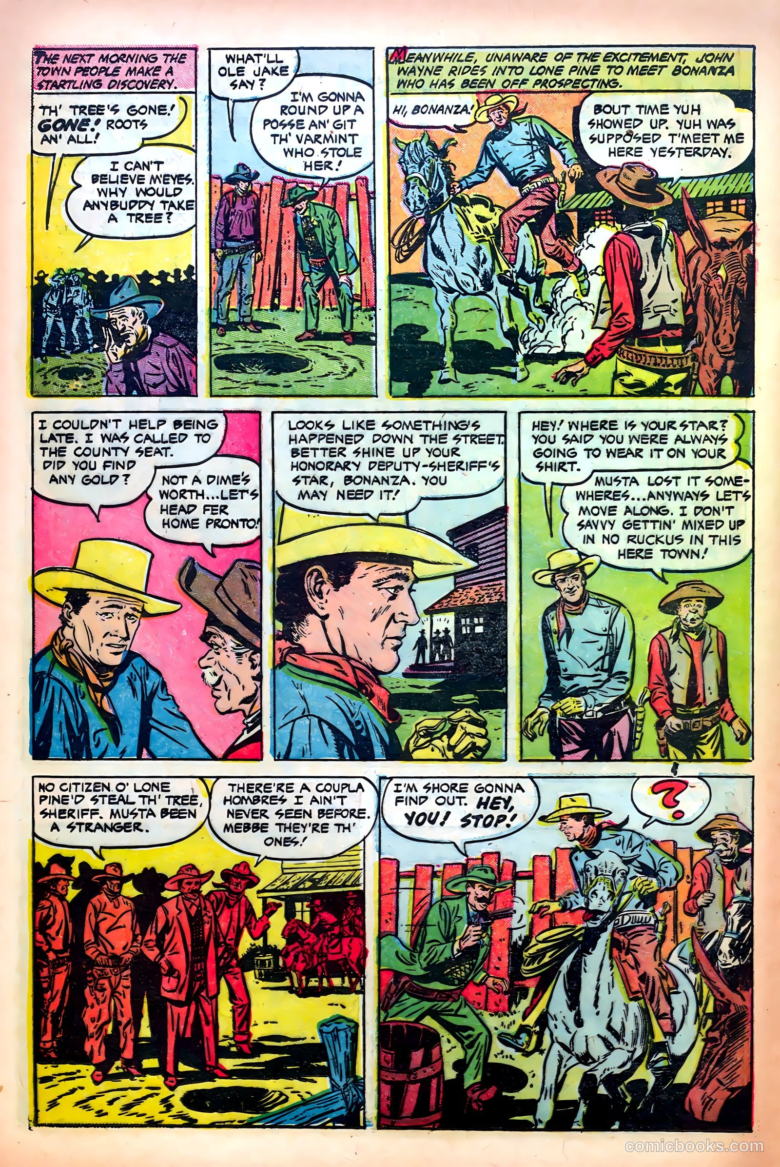 John Wayne Adventure Comics #14 — page 22 of 36