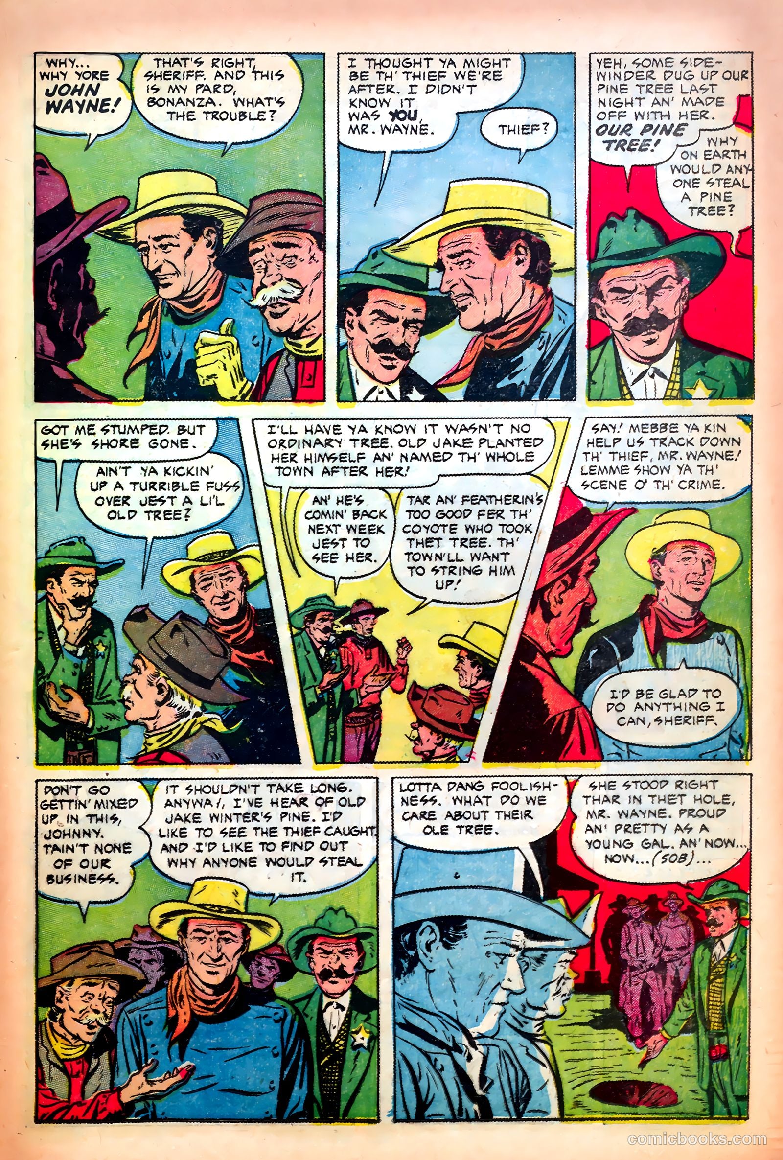 John Wayne Adventure Comics #14 — page 23 of 36