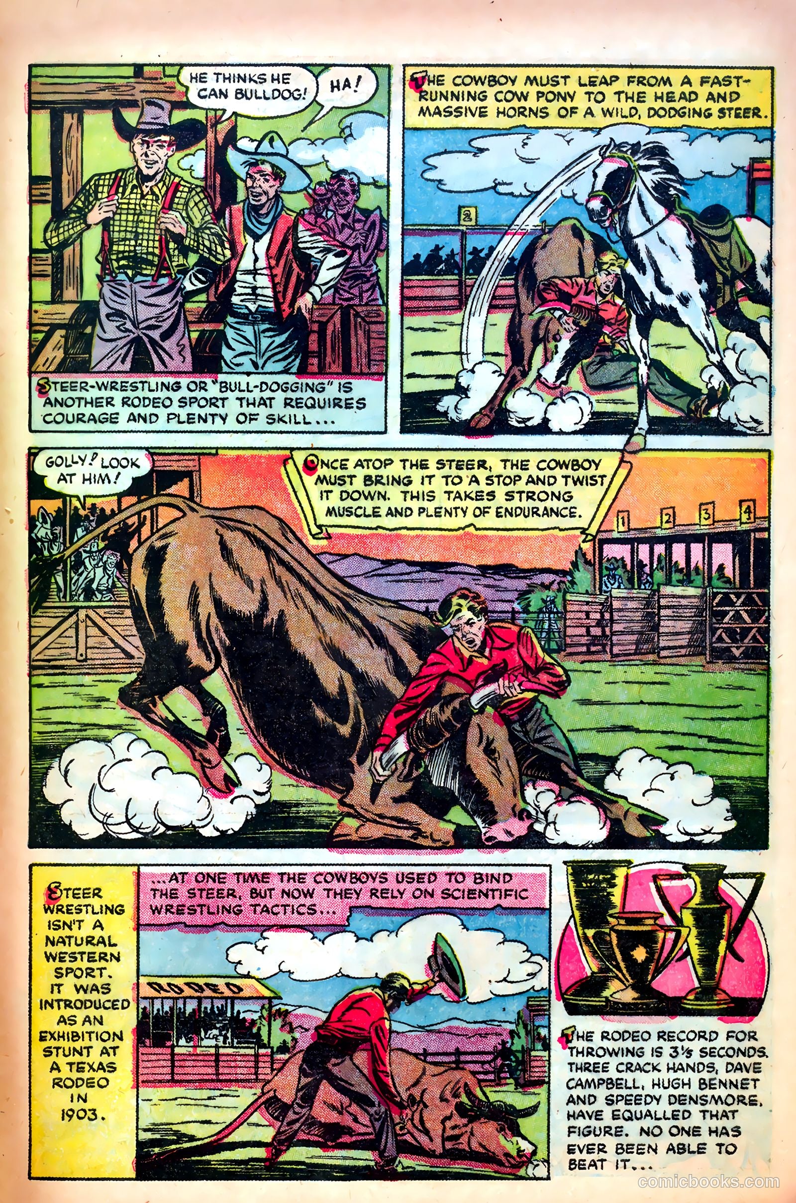 John Wayne Adventure Comics #14 — page 31 of 36