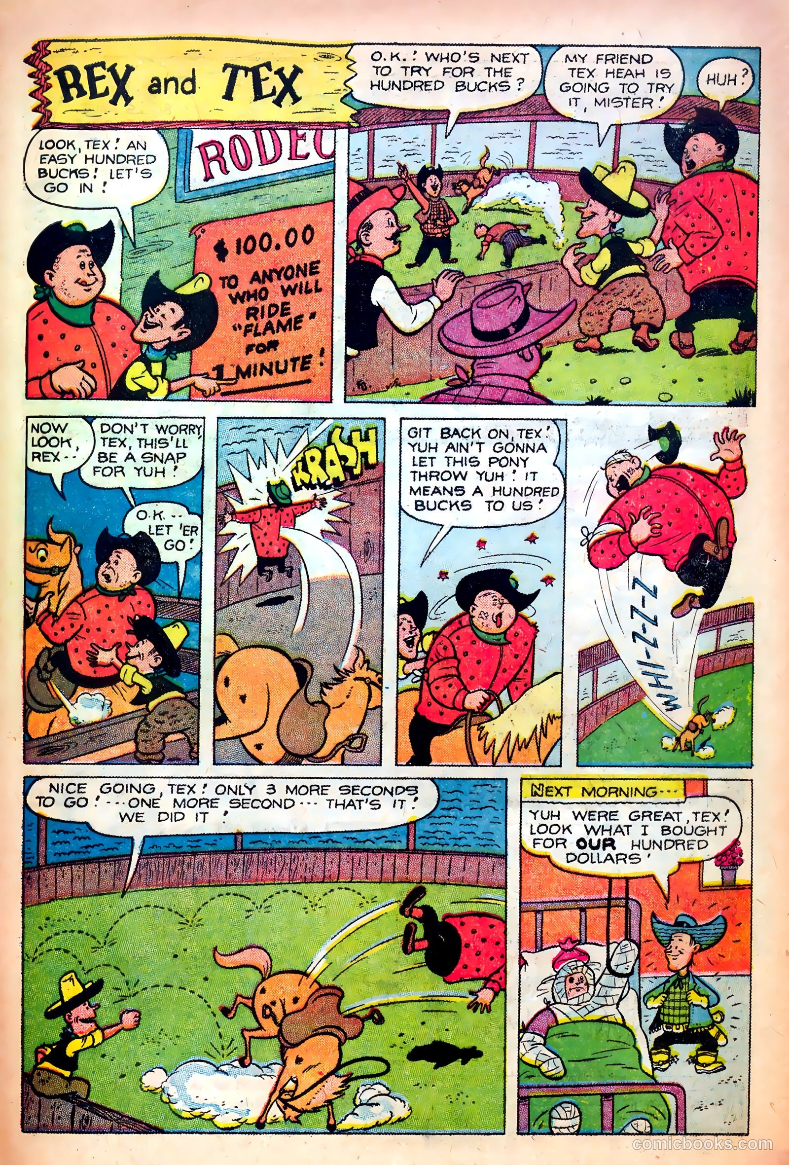 John Wayne Adventure Comics #14 — page 33 of 36