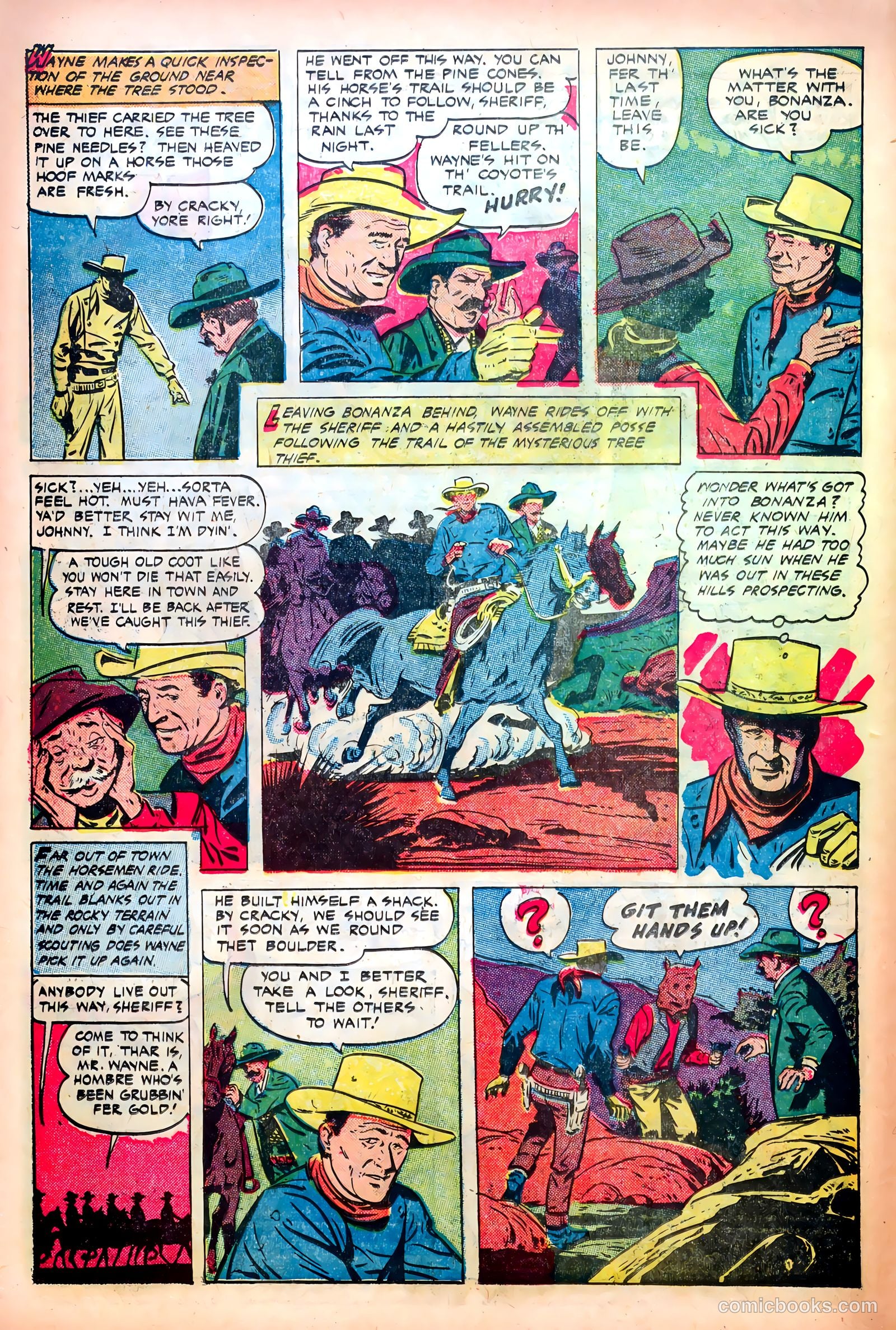 John Wayne Adventure Comics #14 — page 24 of 36