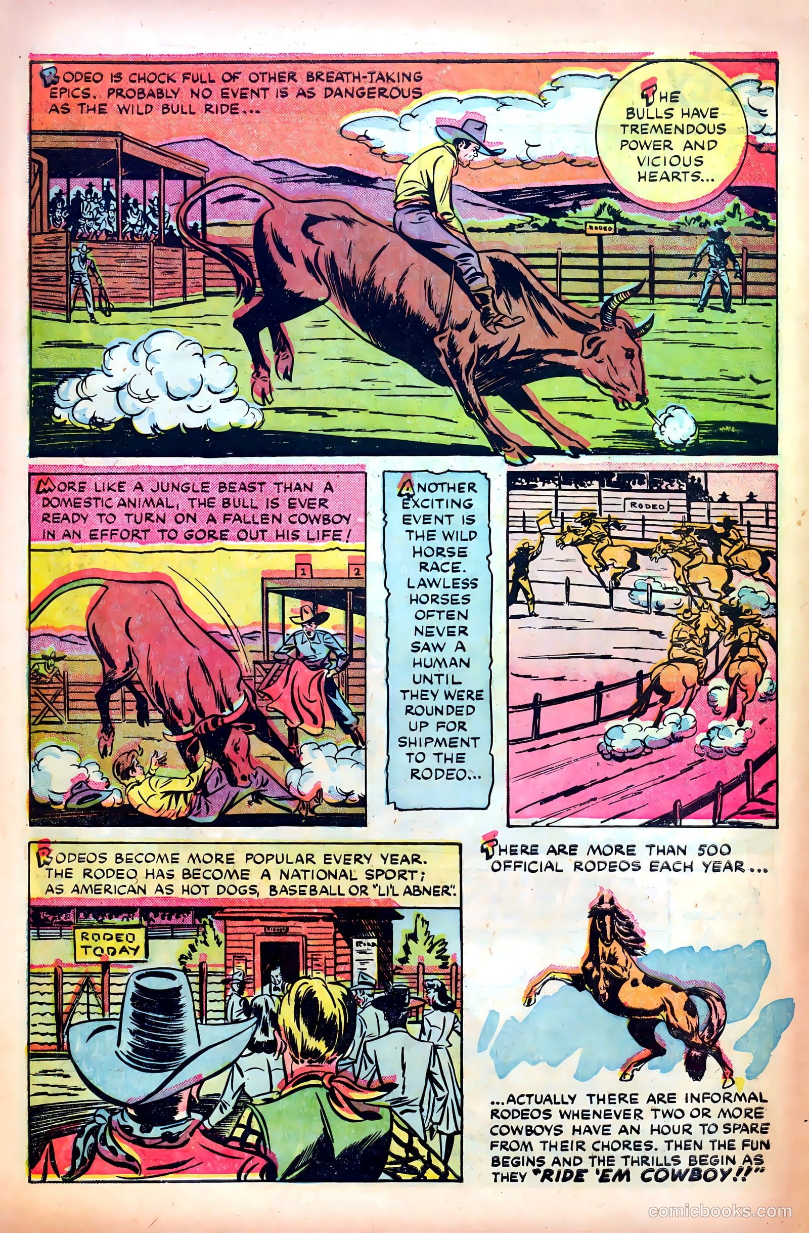 John Wayne Adventure Comics #14 — page 32 of 36