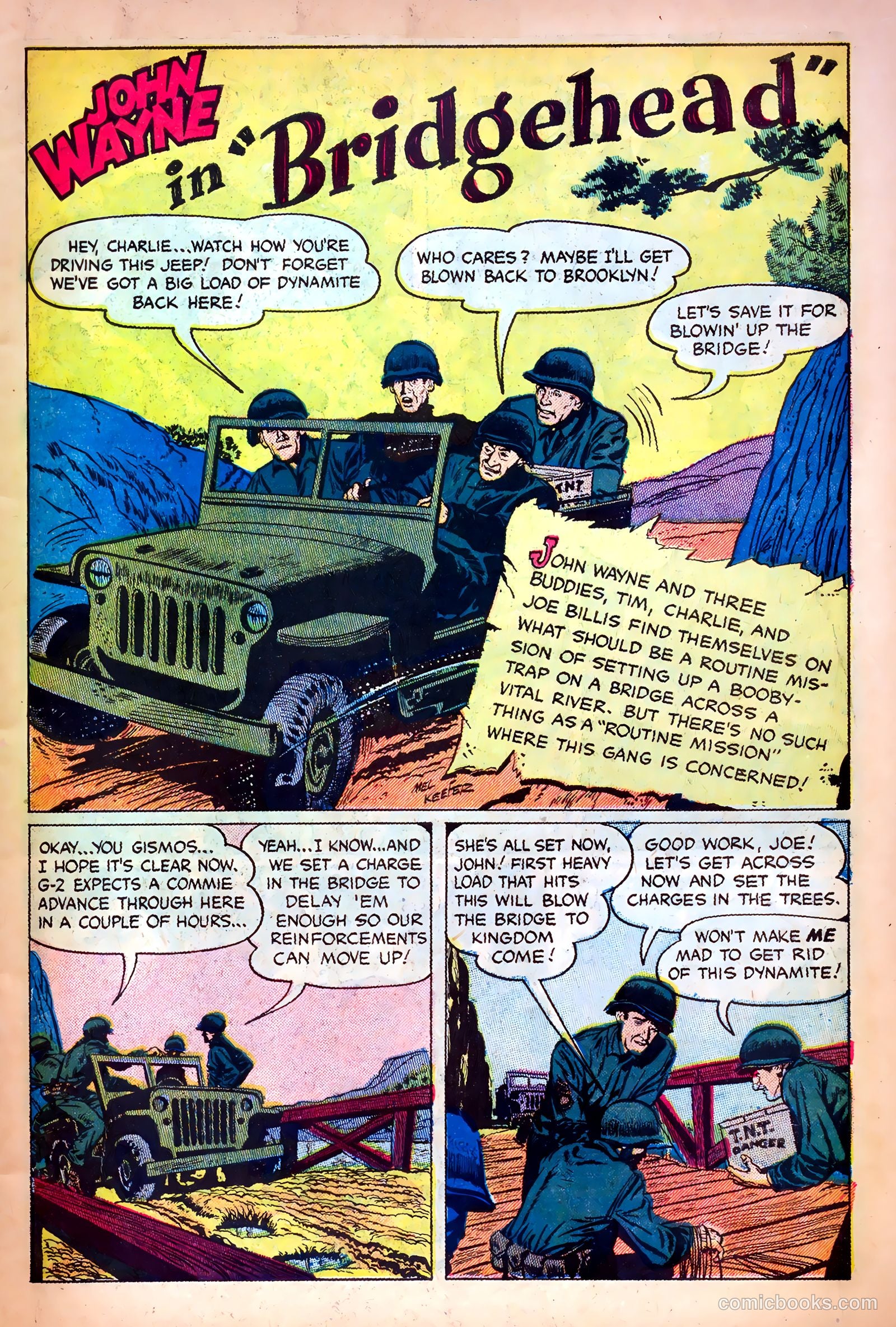 John Wayne Adventure Comics #15 — page 3 of 36