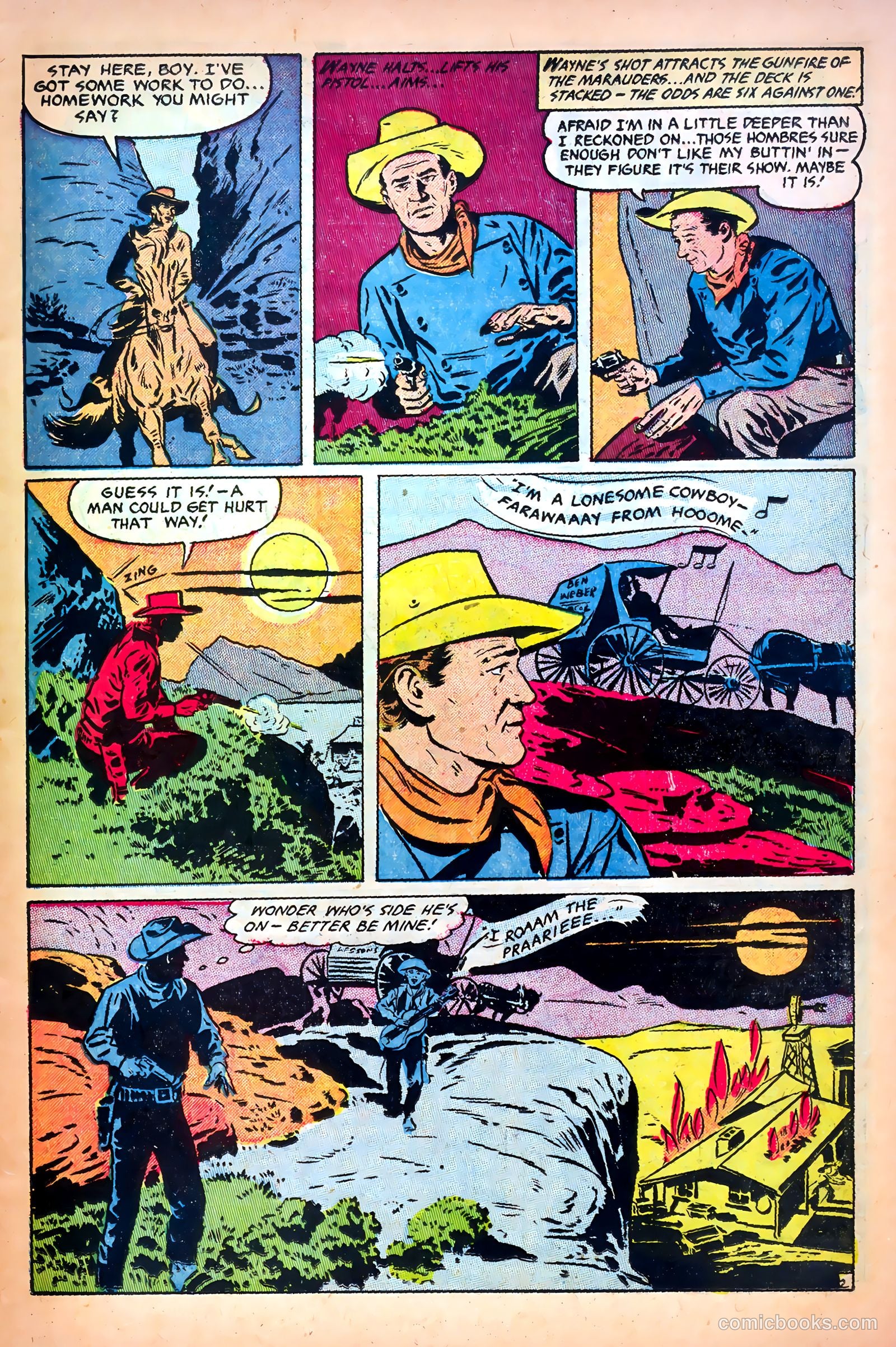 John Wayne Adventure Comics #15 — page 13 of 36
