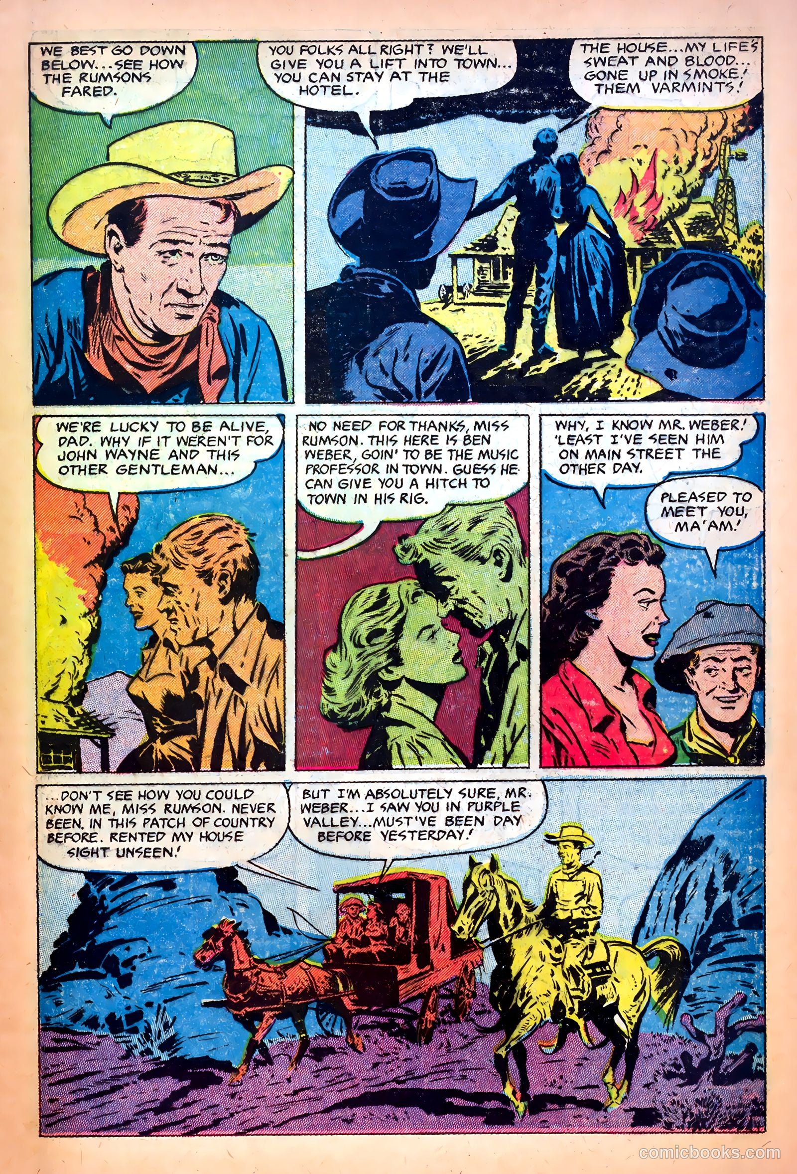 John Wayne Adventure Comics #15 — page 15 of 36
