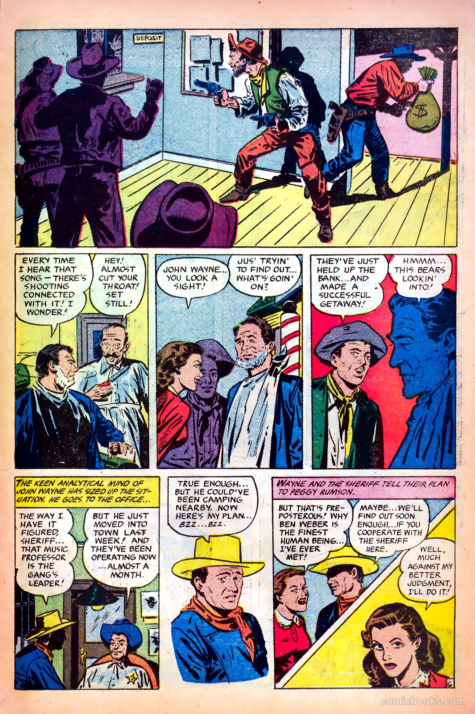 John Wayne Adventure Comics #15 — page 17 of 36