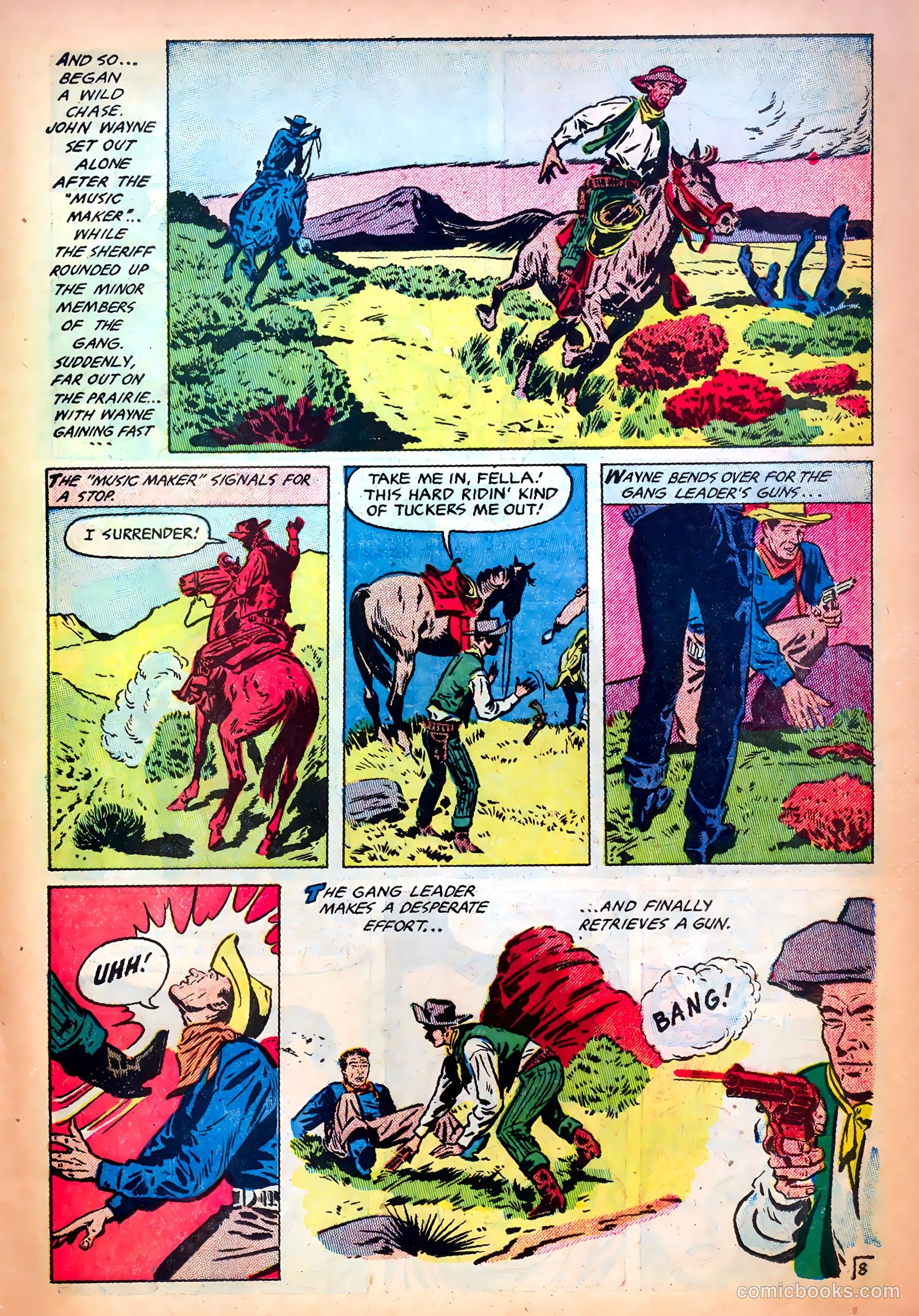 John Wayne Adventure Comics #15 — page 19 of 36