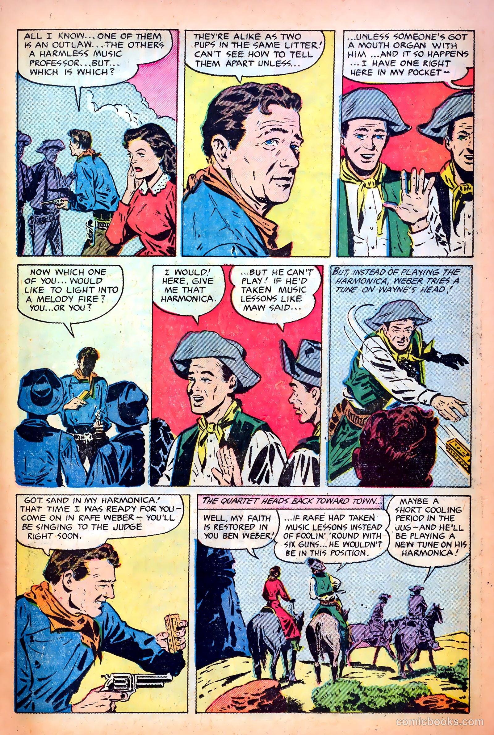 John Wayne Adventure Comics #15 — page 21 of 36