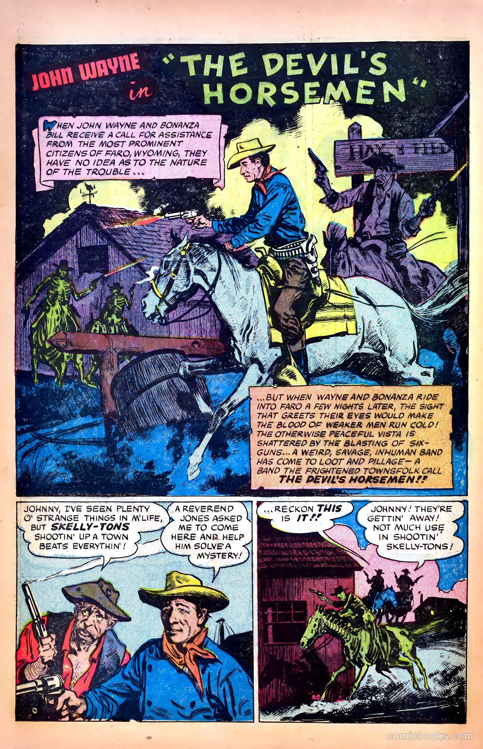 John Wayne Adventure Comics #15 — page 22 of 36