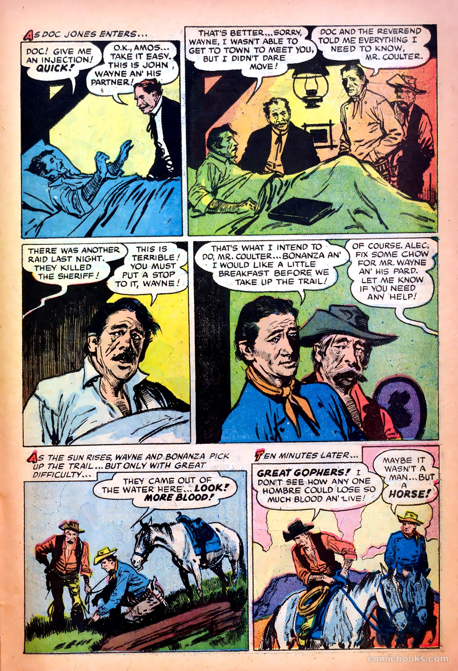John Wayne Adventure Comics #15 — page 25 of 36
