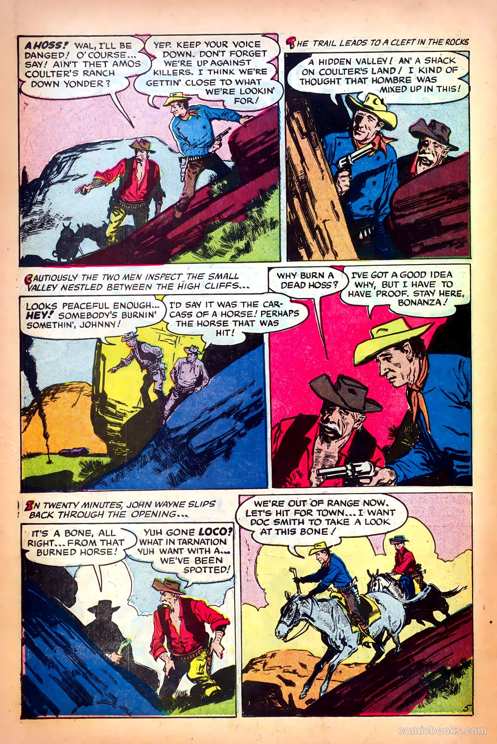 John Wayne Adventure Comics #15 — page 26 of 36