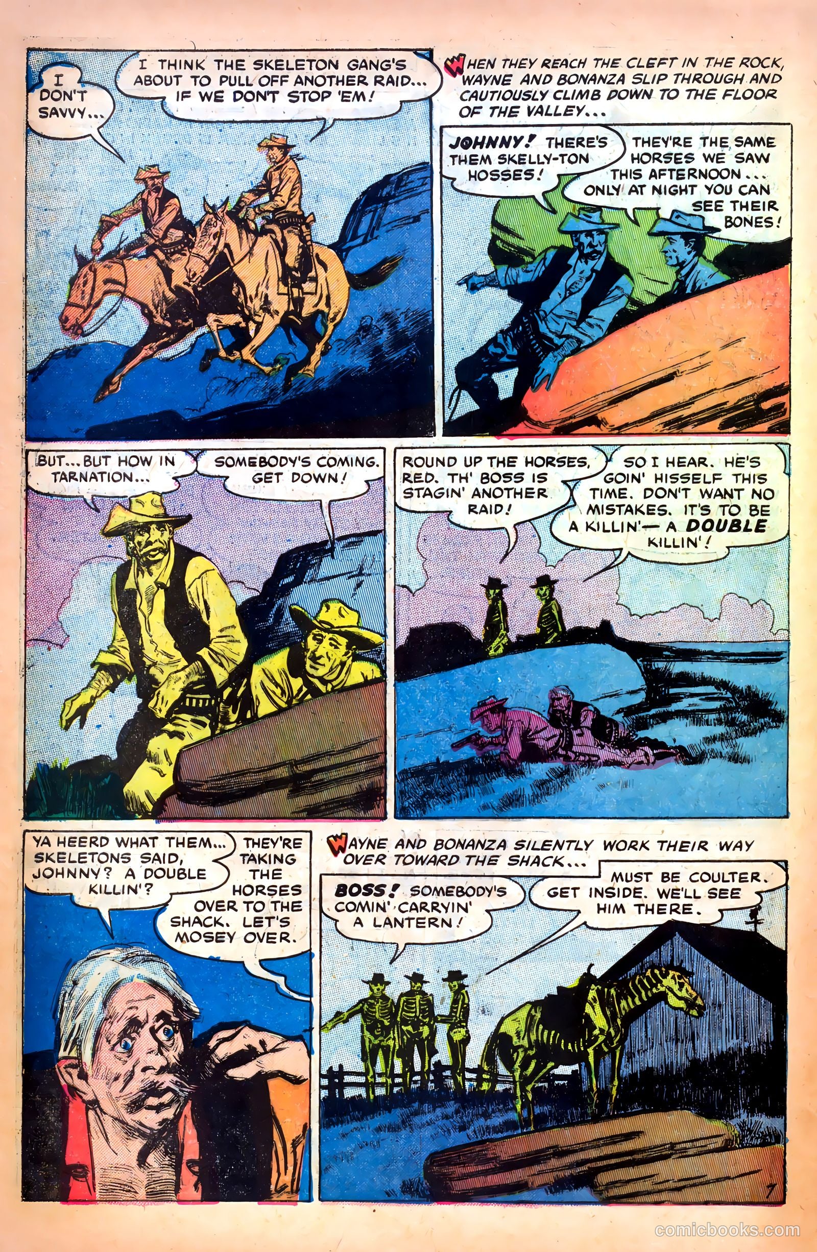 John Wayne Adventure Comics #15 — page 28 of 36