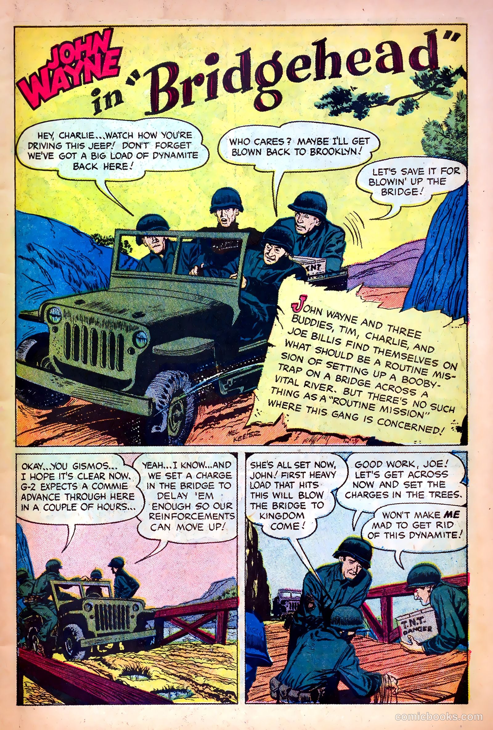 John Wayne Adventure Comics #15 — page 3 of 36