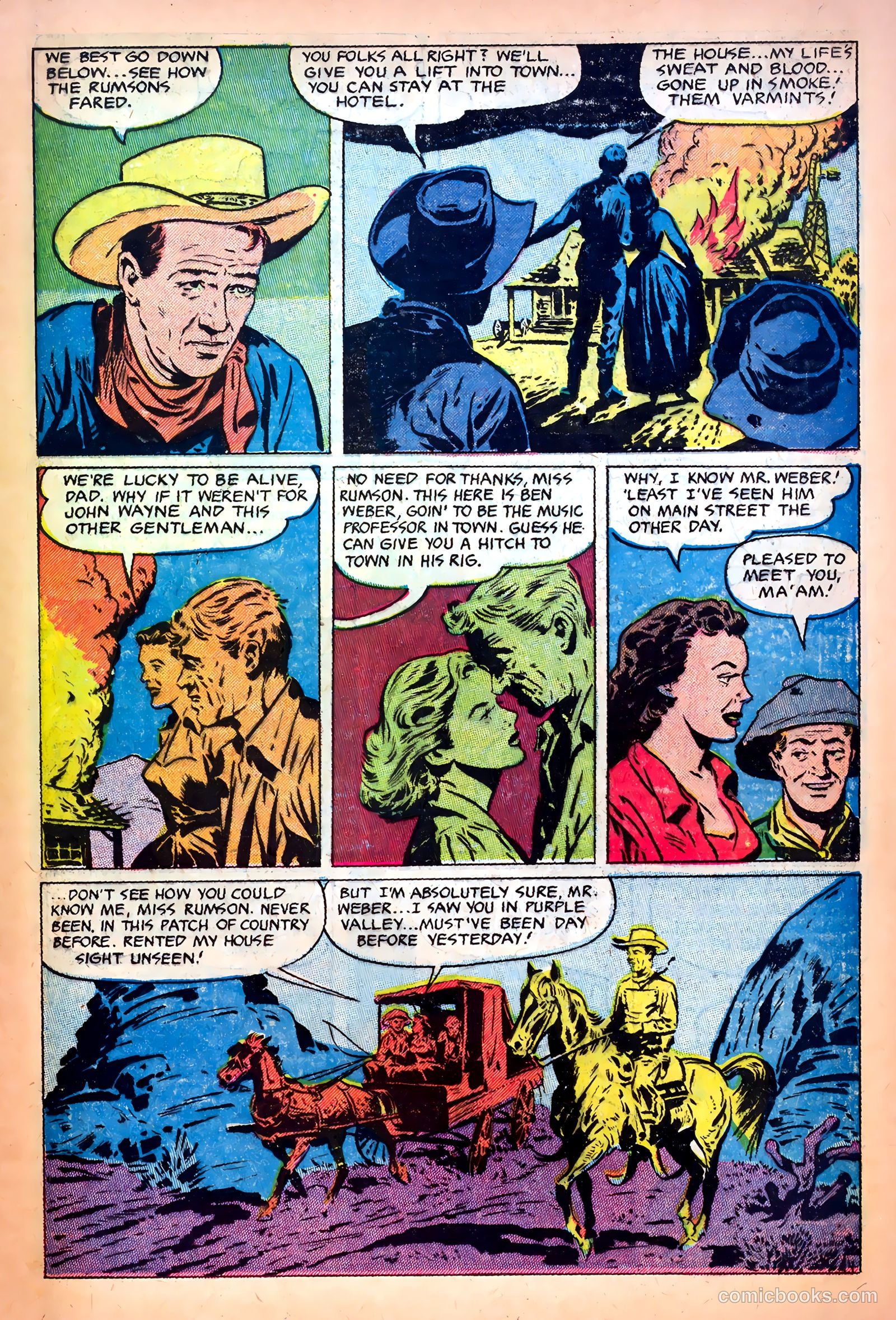 John Wayne Adventure Comics #15 — page 15 of 36