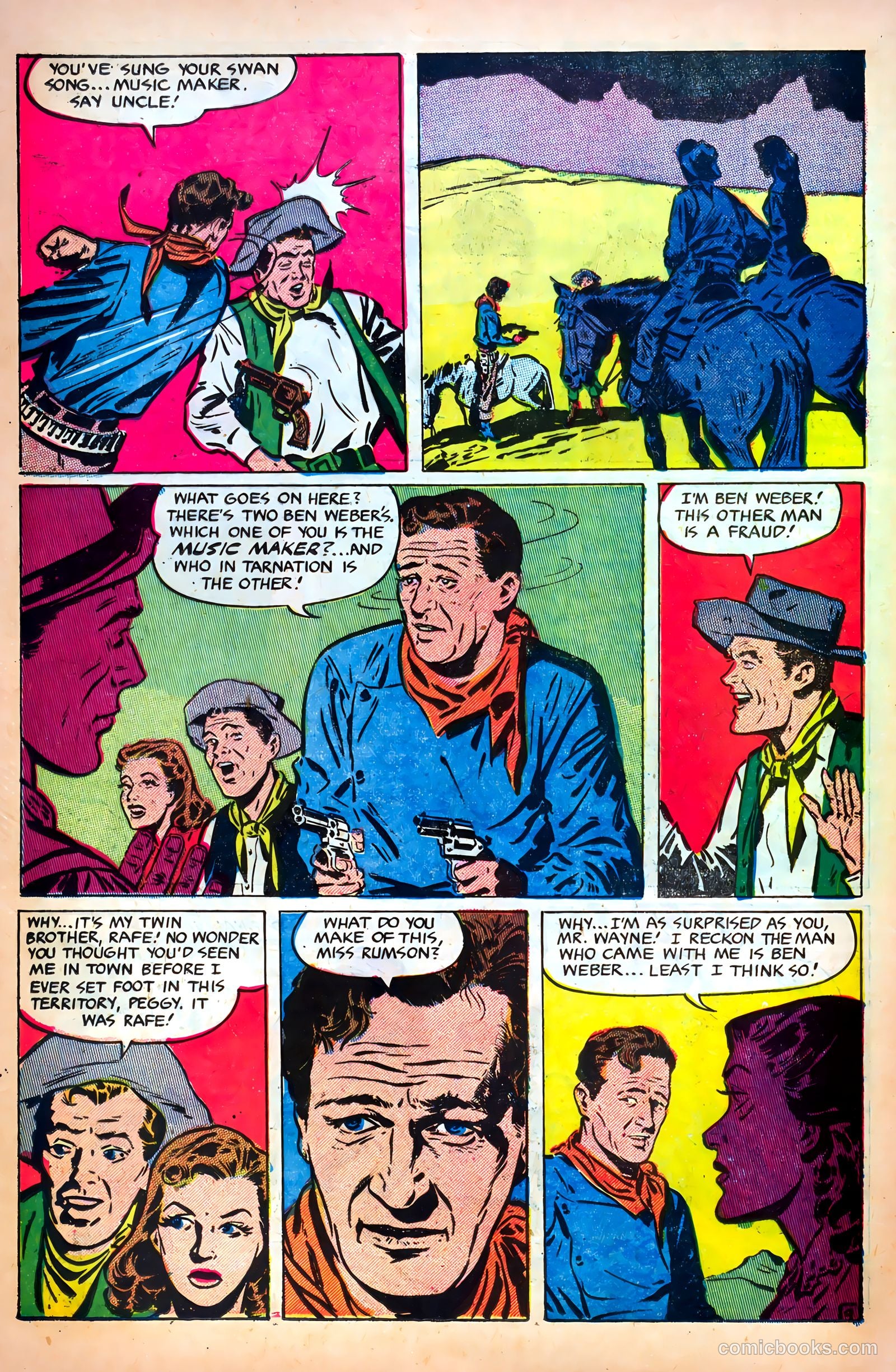 John Wayne Adventure Comics #15 — page 20 of 36