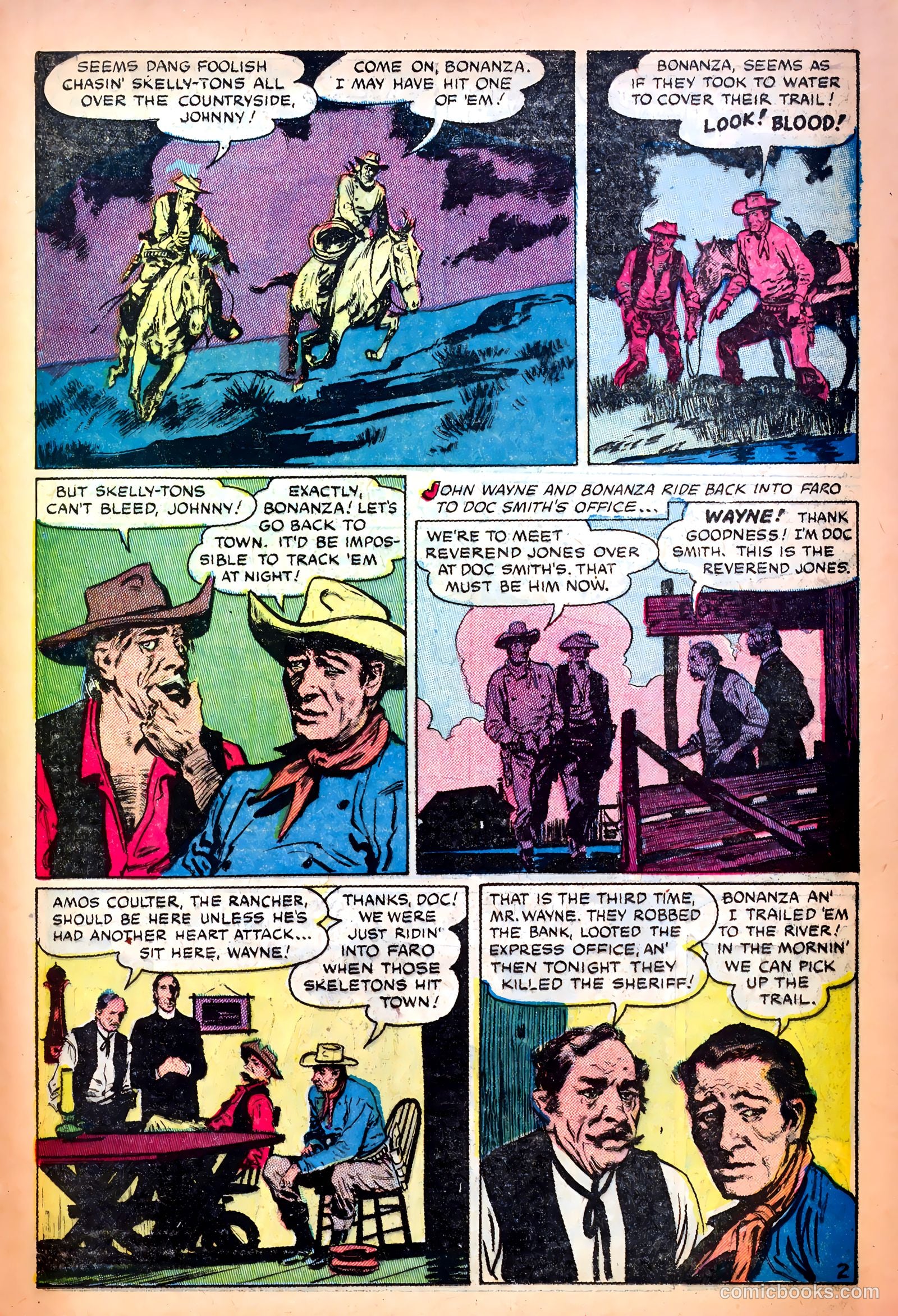 John Wayne Adventure Comics #15 — page 23 of 36