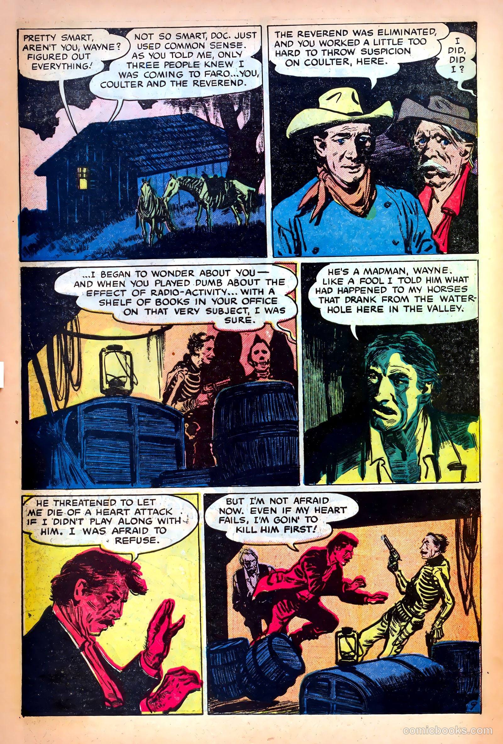 John Wayne Adventure Comics #15 — page 30 of 36
