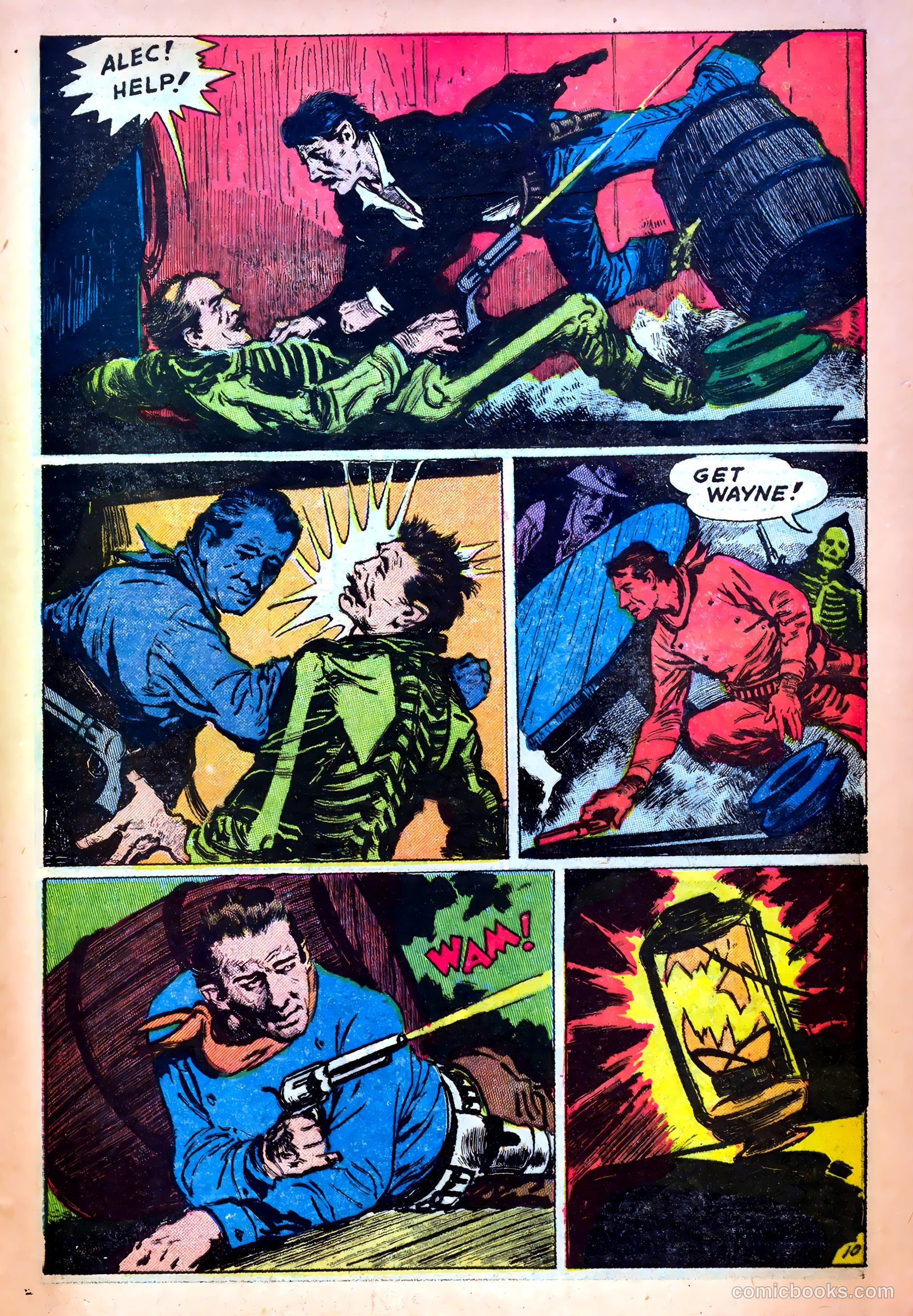 John Wayne Adventure Comics #15 — page 31 of 36