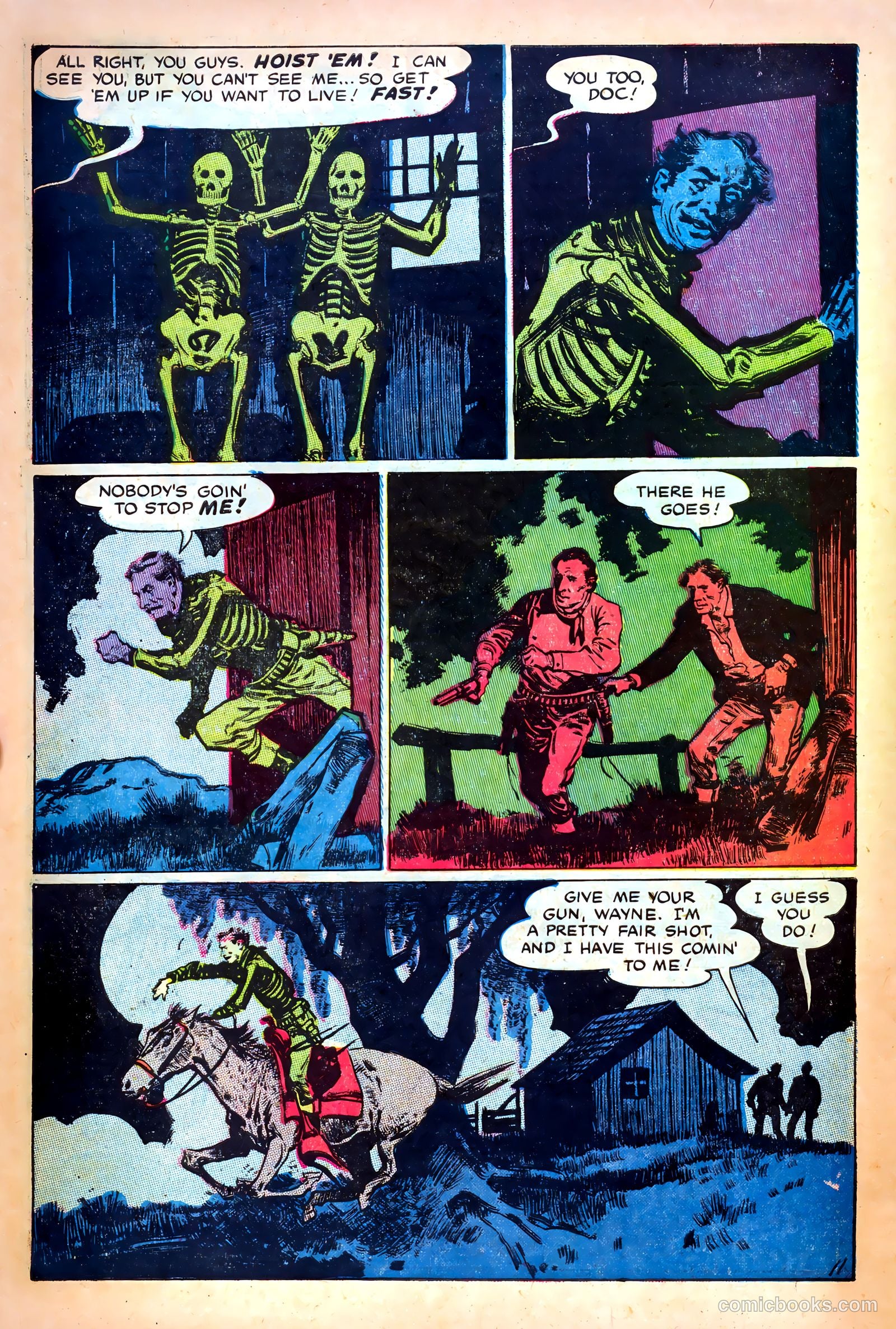 John Wayne Adventure Comics #15 — page 32 of 36