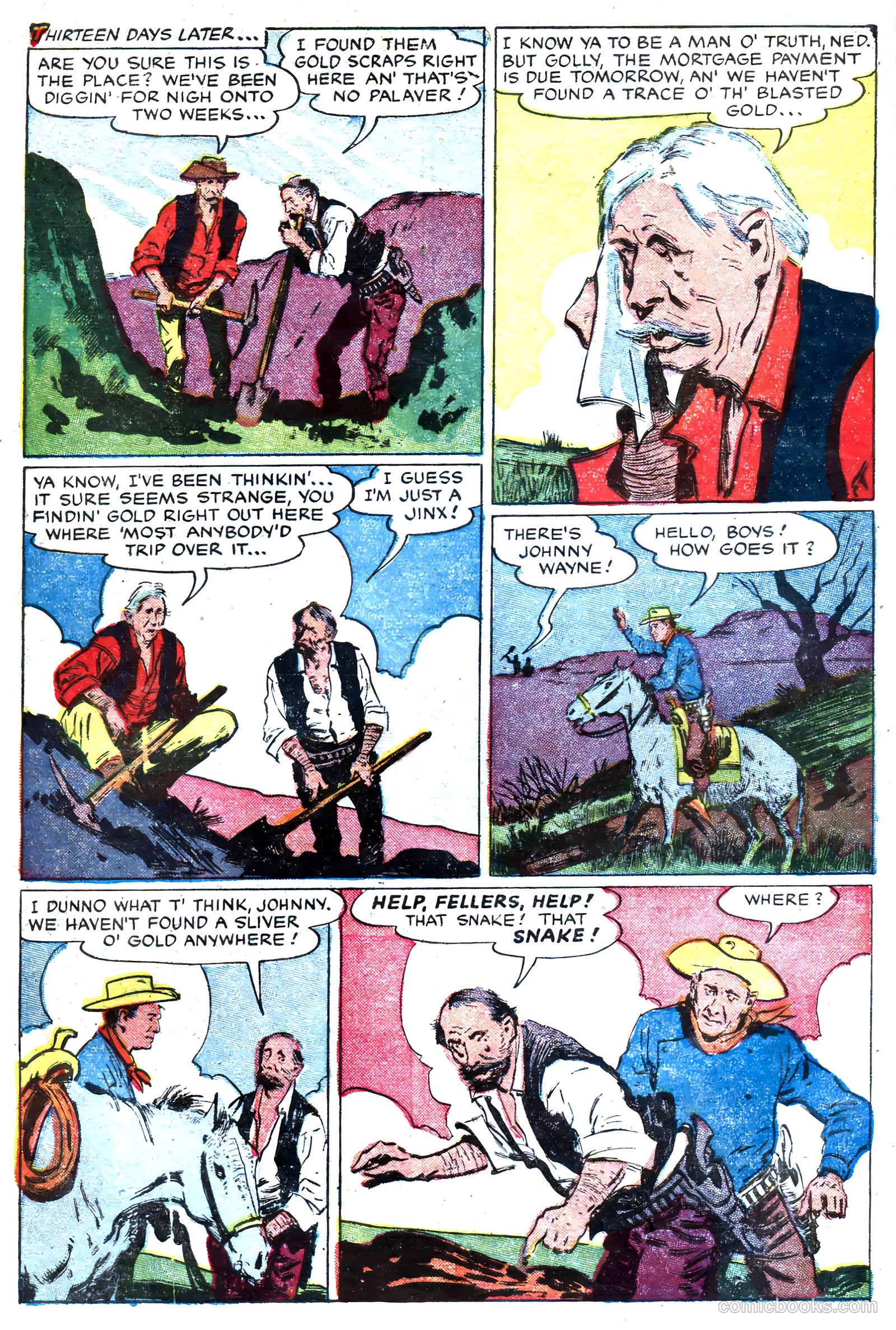 John Wayne Adventure Comics #16 — page 6 of 36