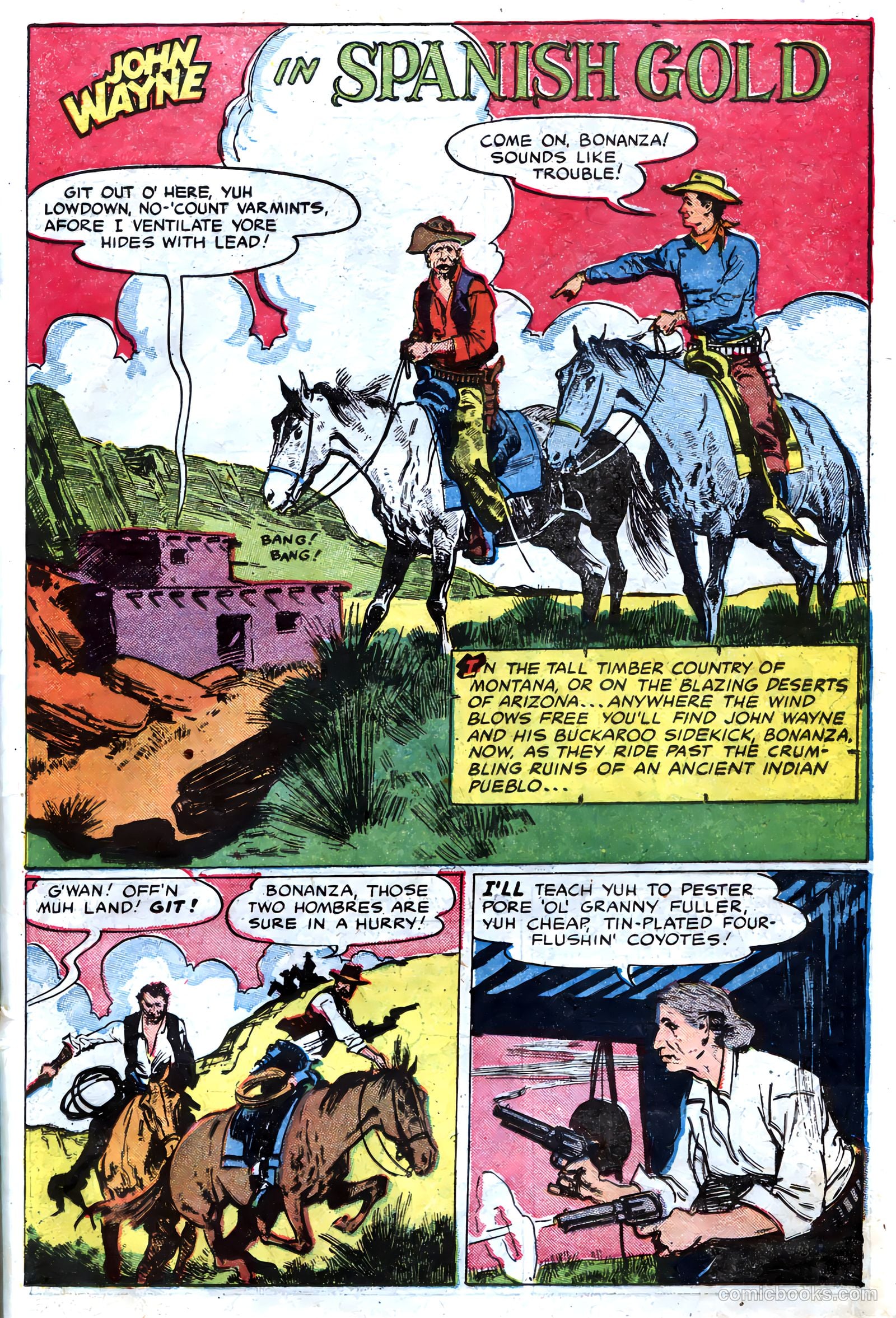 John Wayne Adventure Comics #16 — page 23 of 36