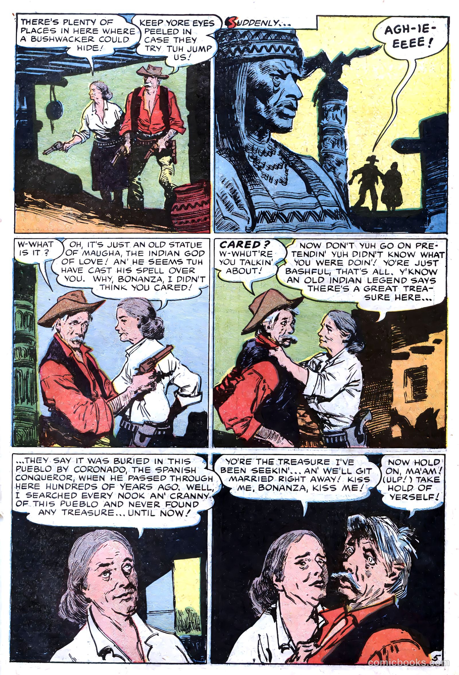 John Wayne Adventure Comics #16 — page 27 of 36