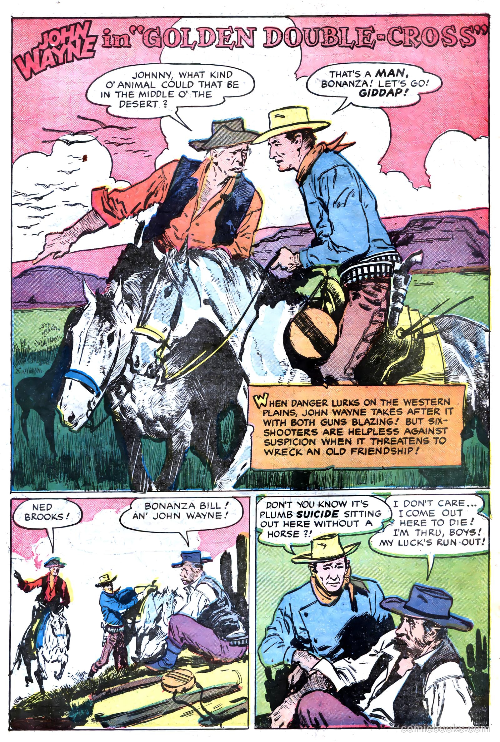 John Wayne Adventure Comics #16 — page 3 of 36