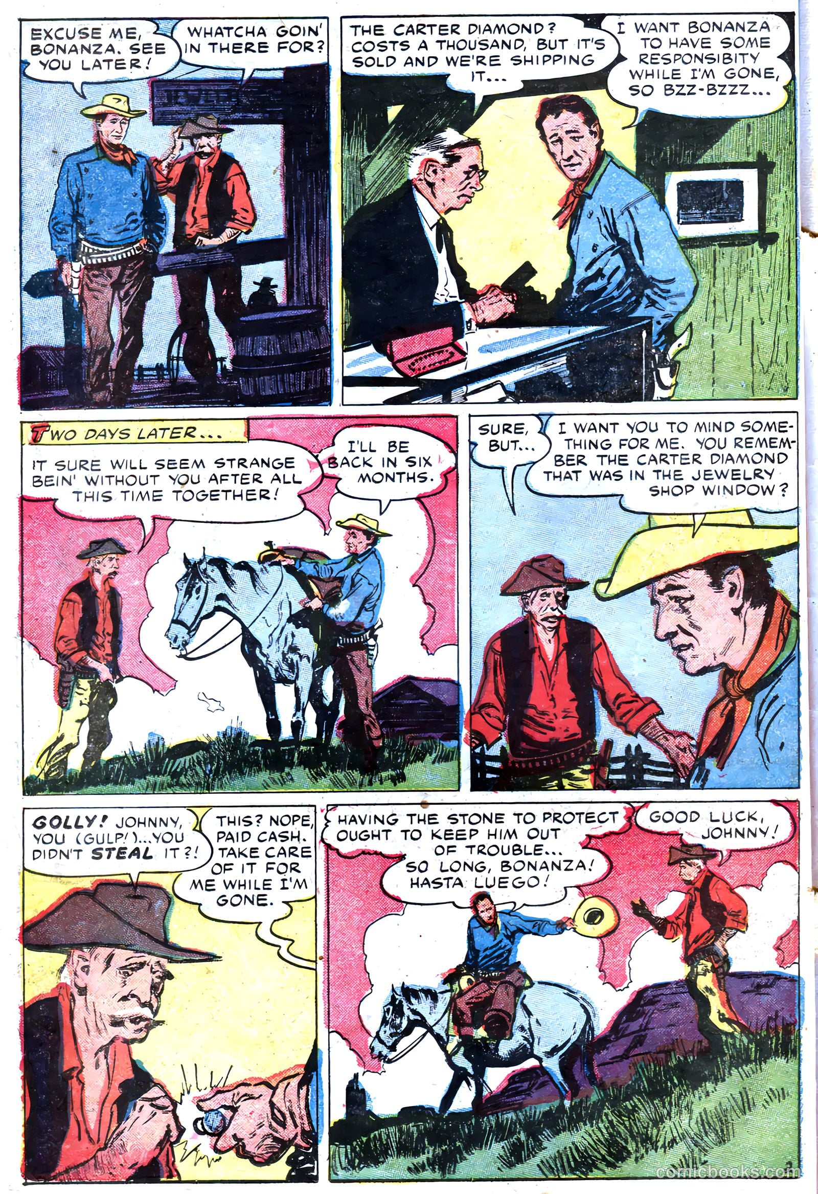 John Wayne Adventure Comics #16 — page 16 of 36