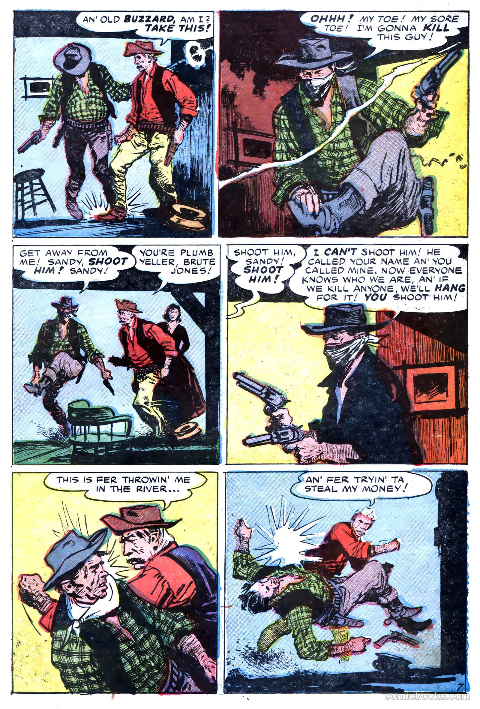 John Wayne Adventure Comics #16 — page 21 of 36