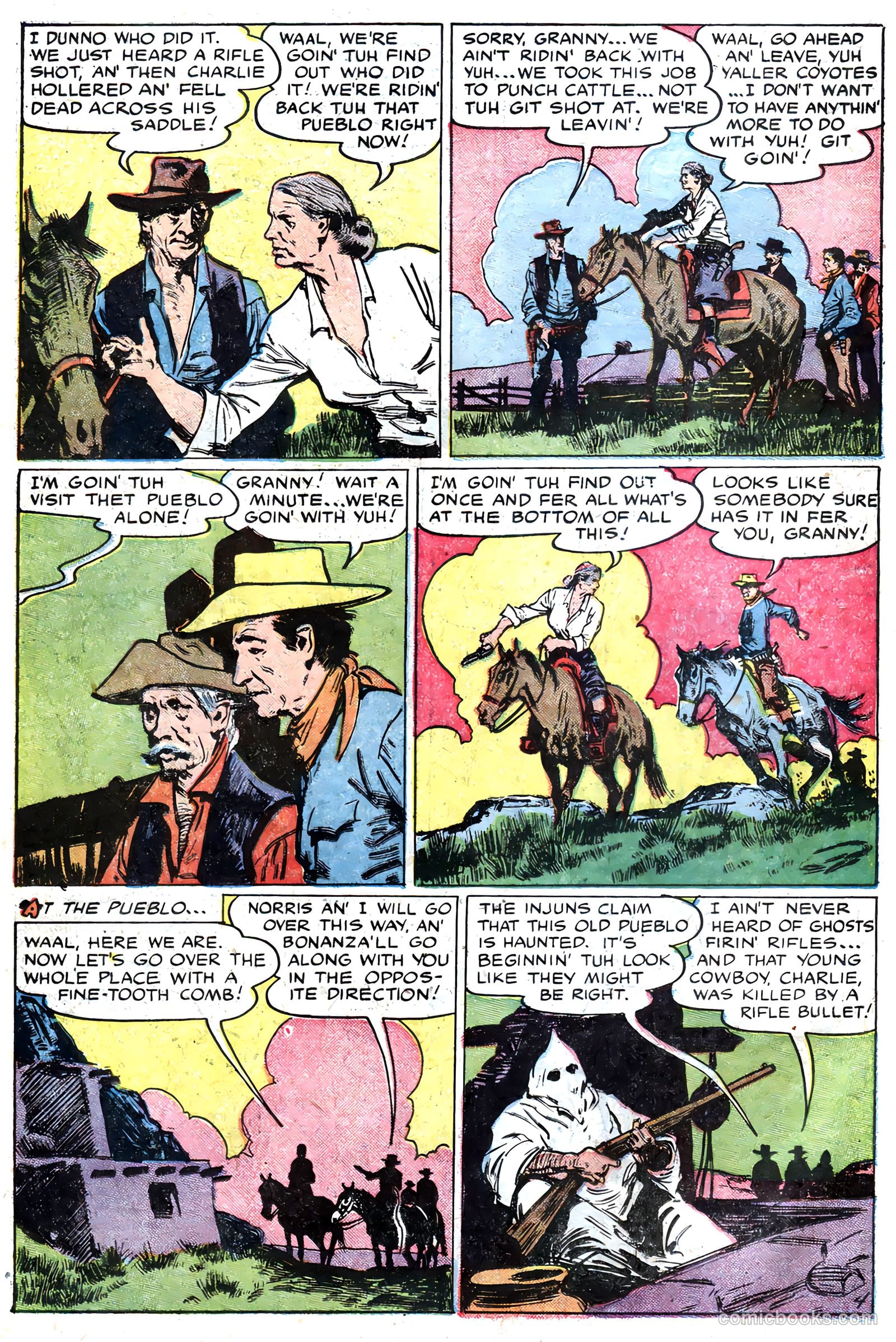 John Wayne Adventure Comics #16 — page 26 of 36