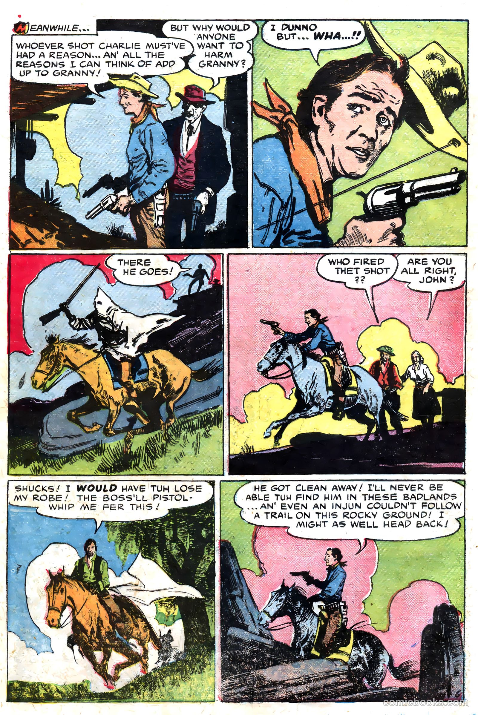 John Wayne Adventure Comics #16 — page 28 of 36