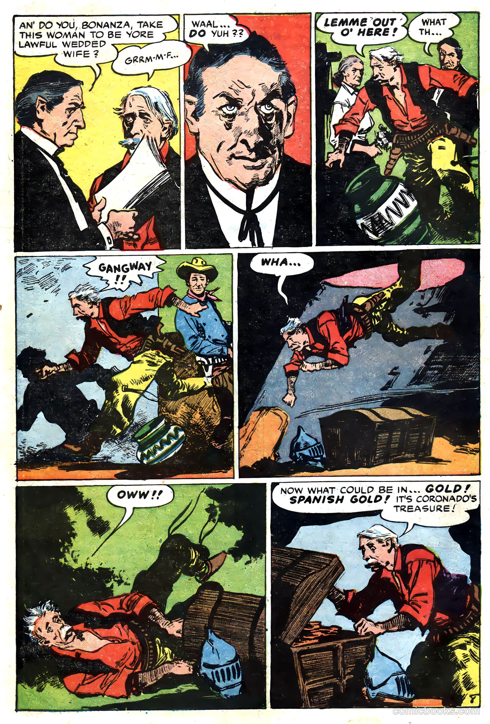 John Wayne Adventure Comics #16 — page 30 of 36
