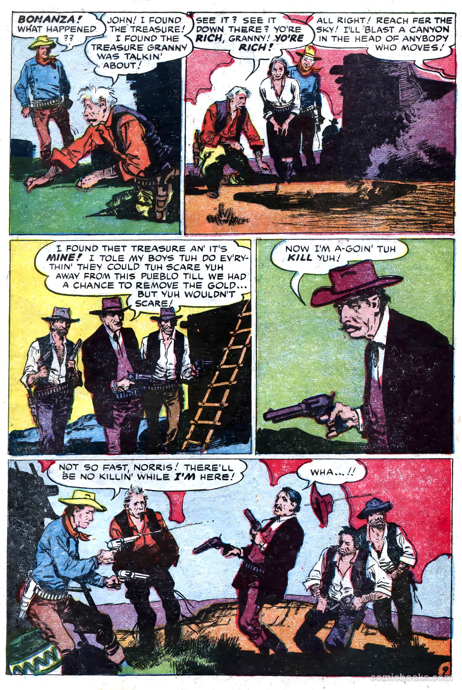 John Wayne Adventure Comics #16 — page 31 of 36