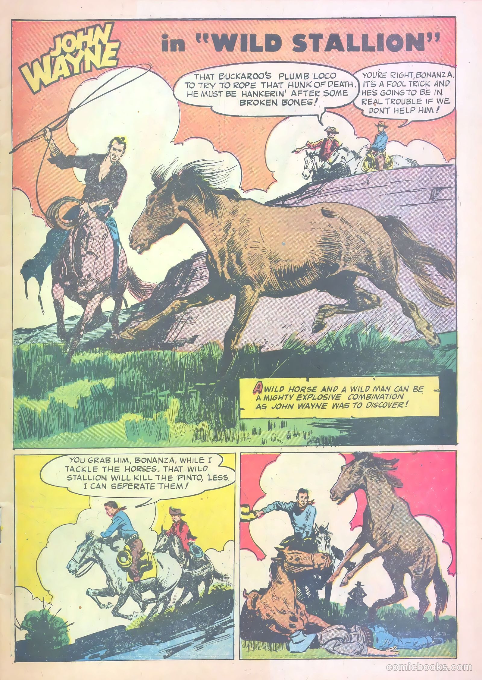 John Wayne Adventure Comics #17 — page 3 of 36