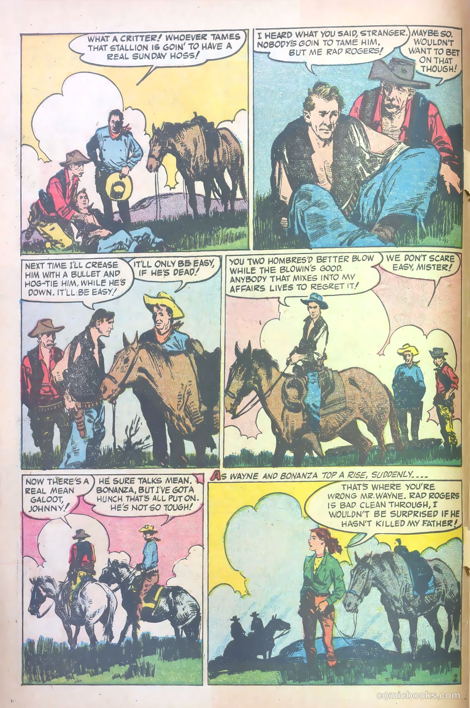 John Wayne Adventure Comics #17 — page 4 of 36