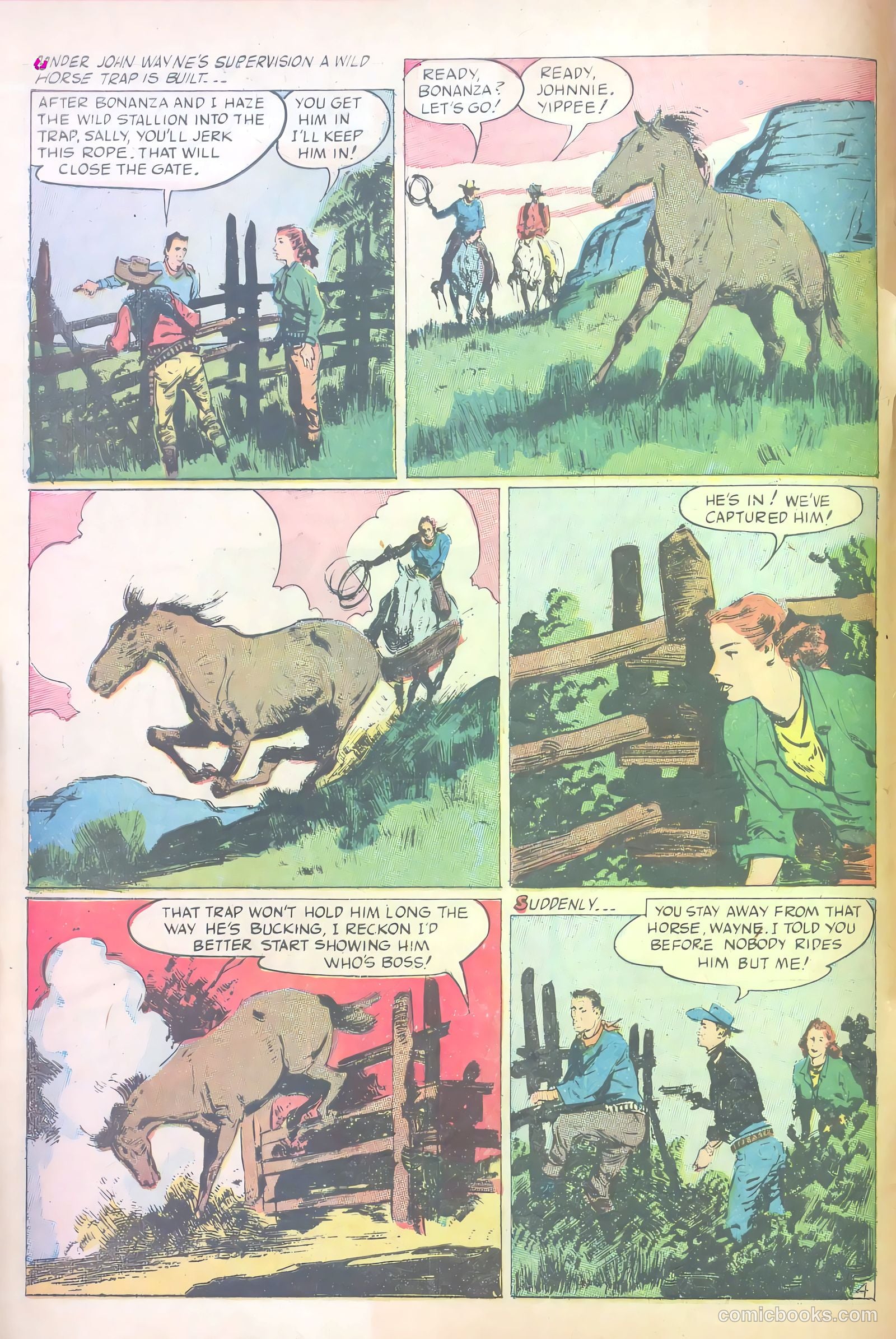 John Wayne Adventure Comics #17 — page 6 of 36