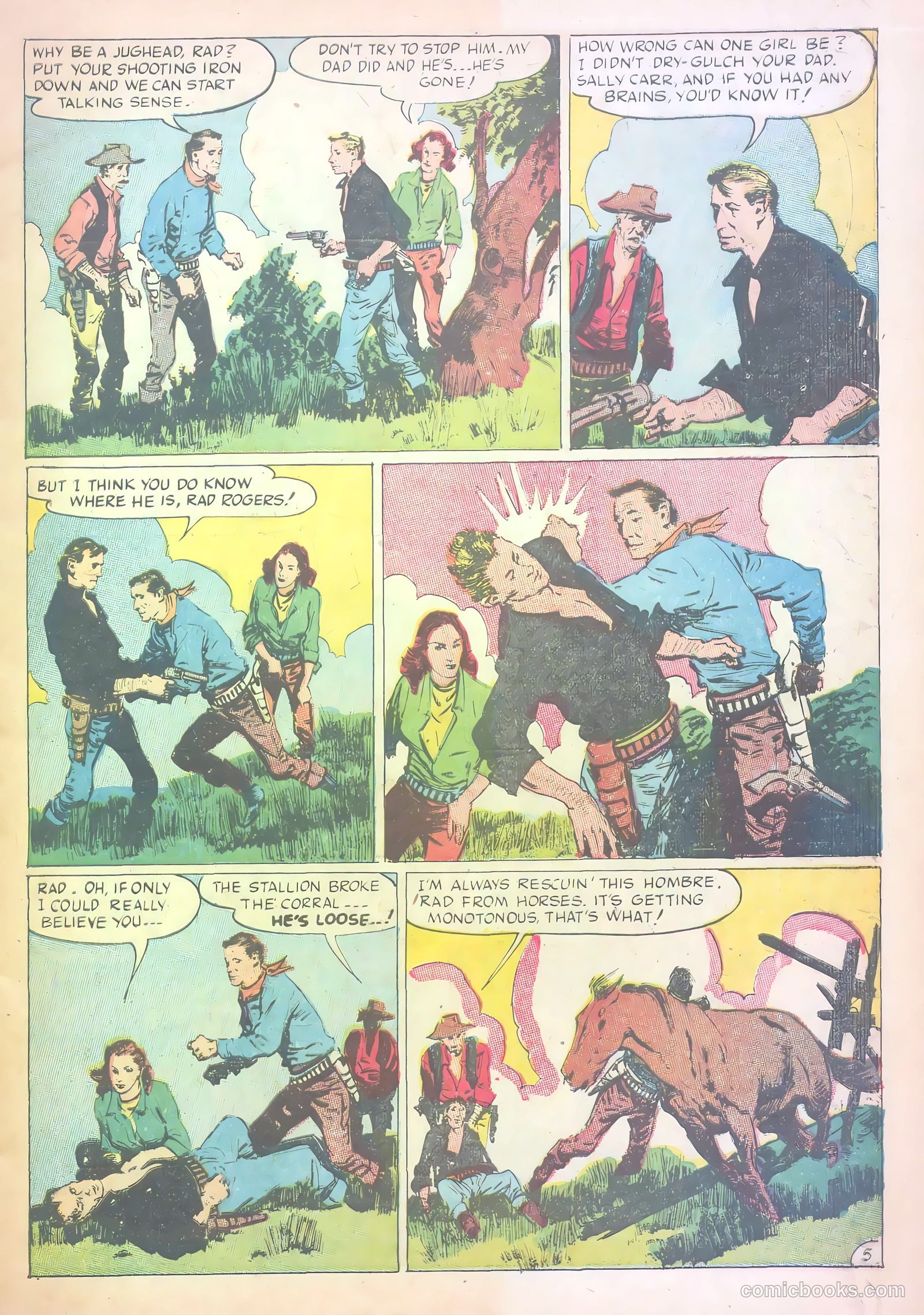 John Wayne Adventure Comics #17 — page 7 of 36