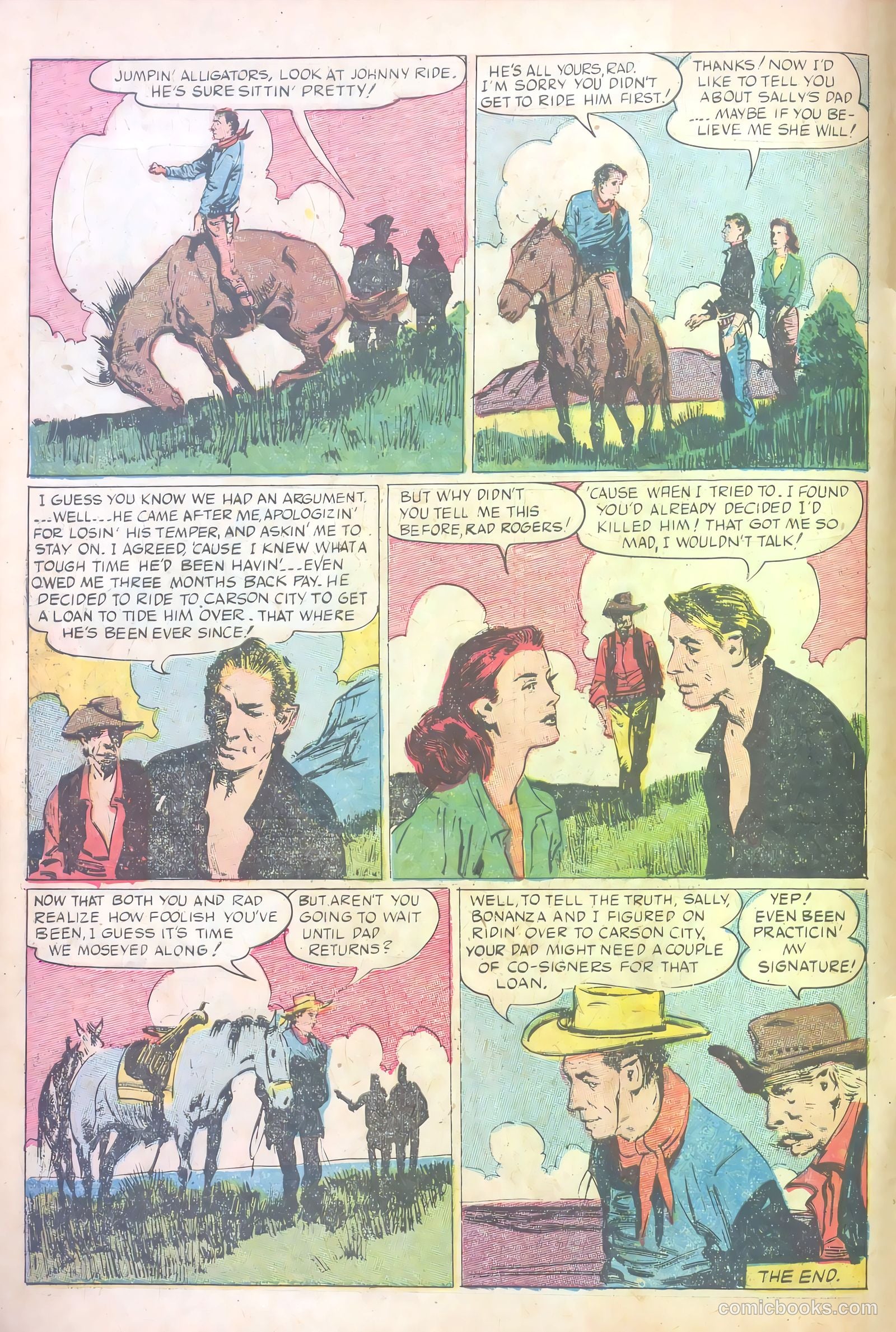 John Wayne Adventure Comics #17 — page 8 of 36