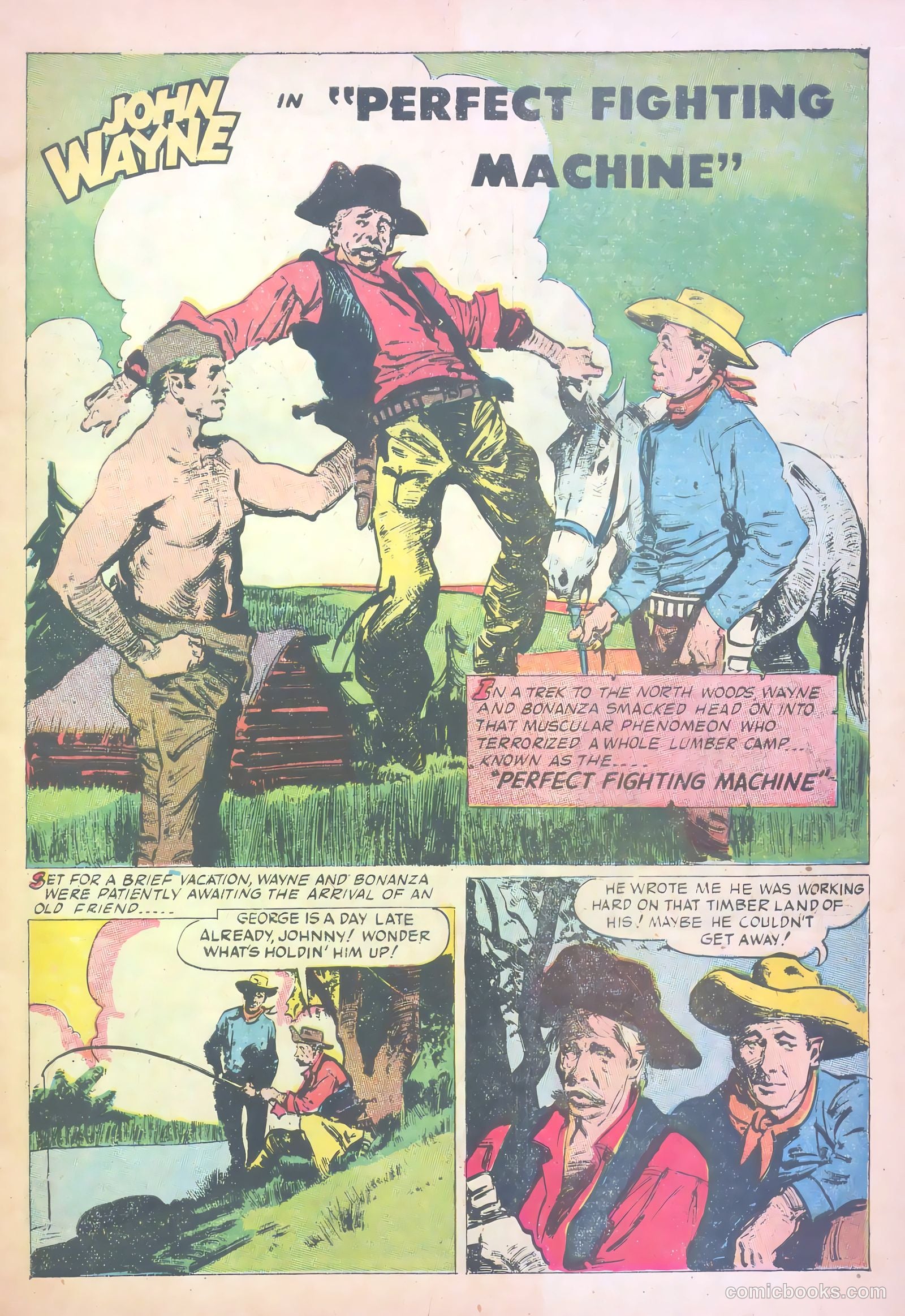 John Wayne Adventure Comics #17 — page 9 of 36